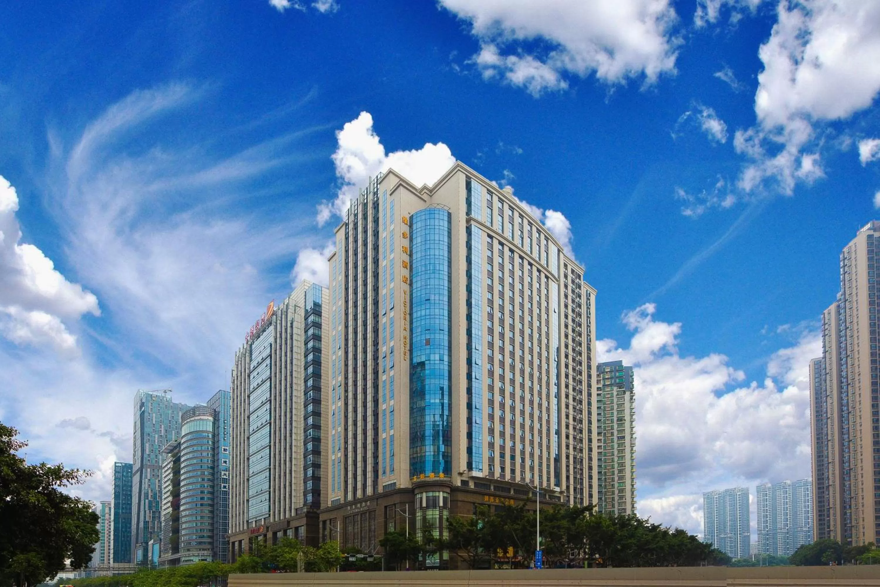 Property building in Victoria Hotel Guangzhou Zhujiang New Town