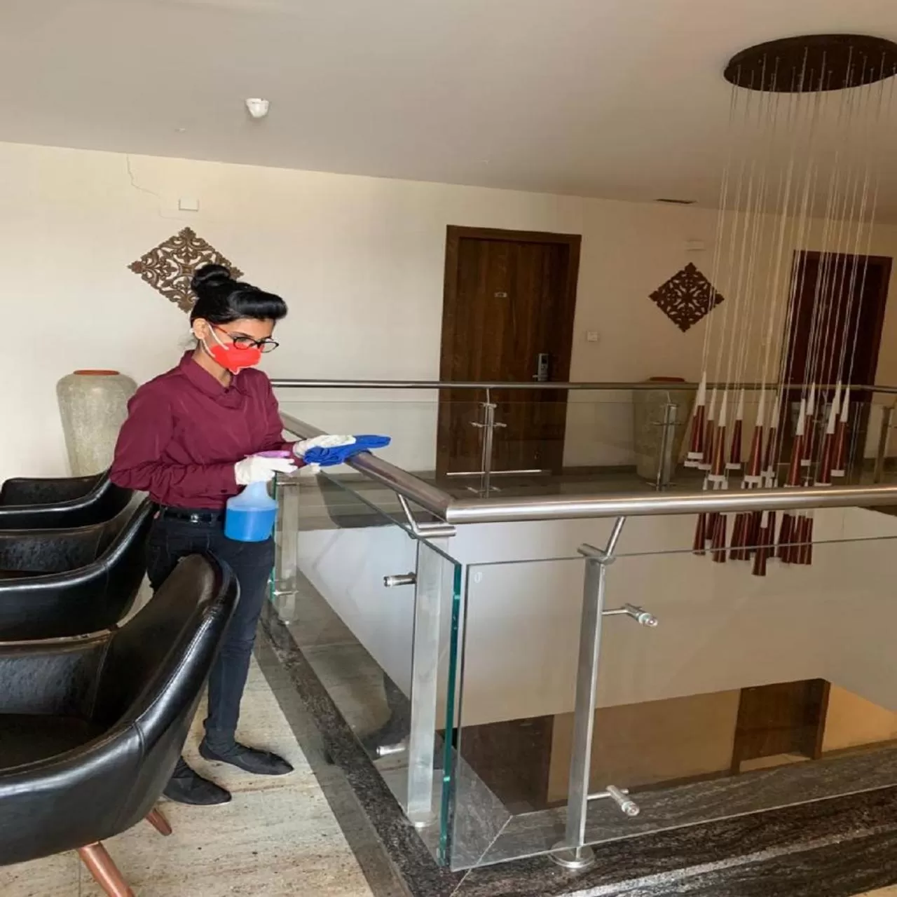 Staff in Sapphire Premium Hotel & Suite