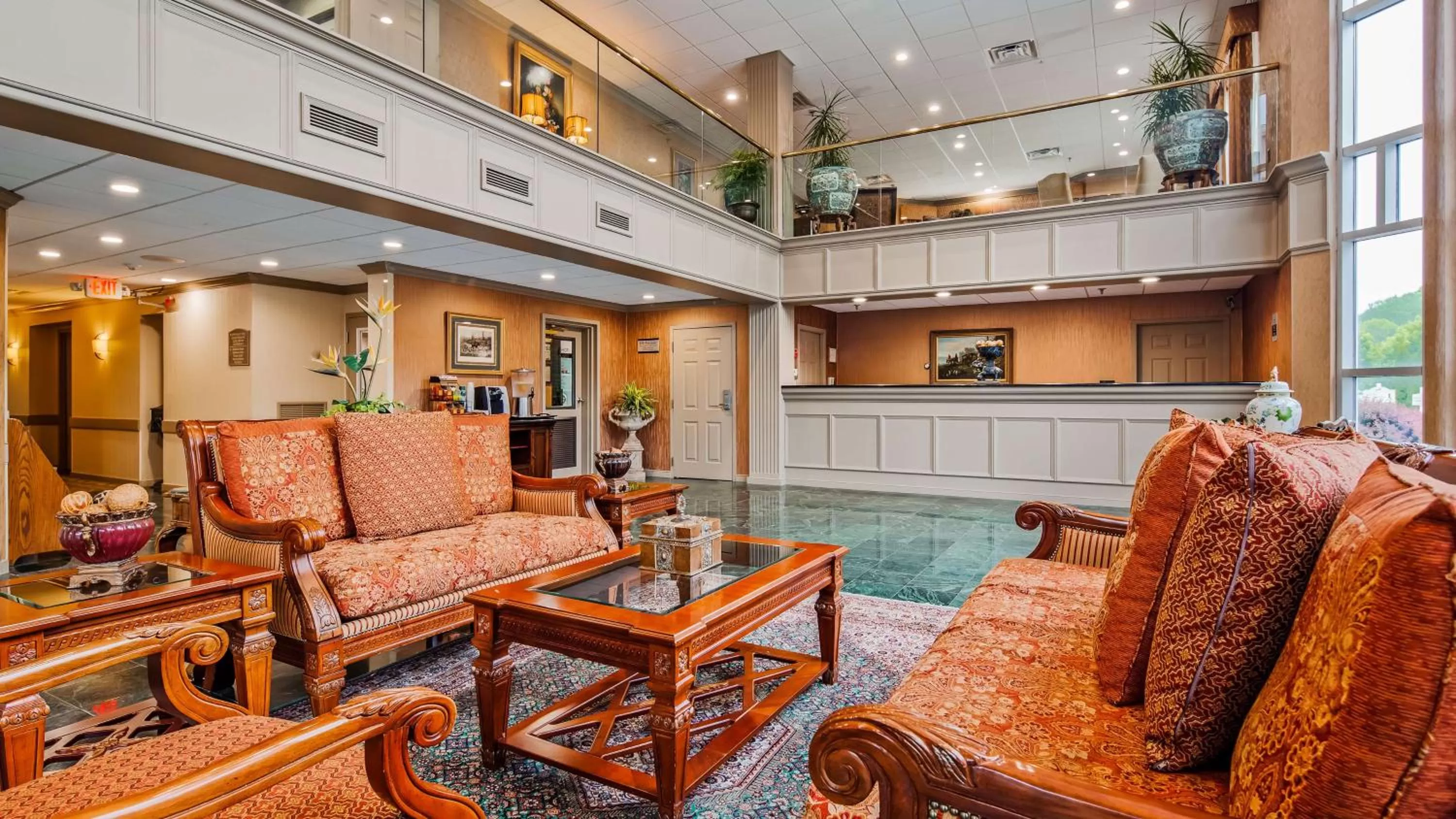 Lobby or reception in Inn at Mendehall