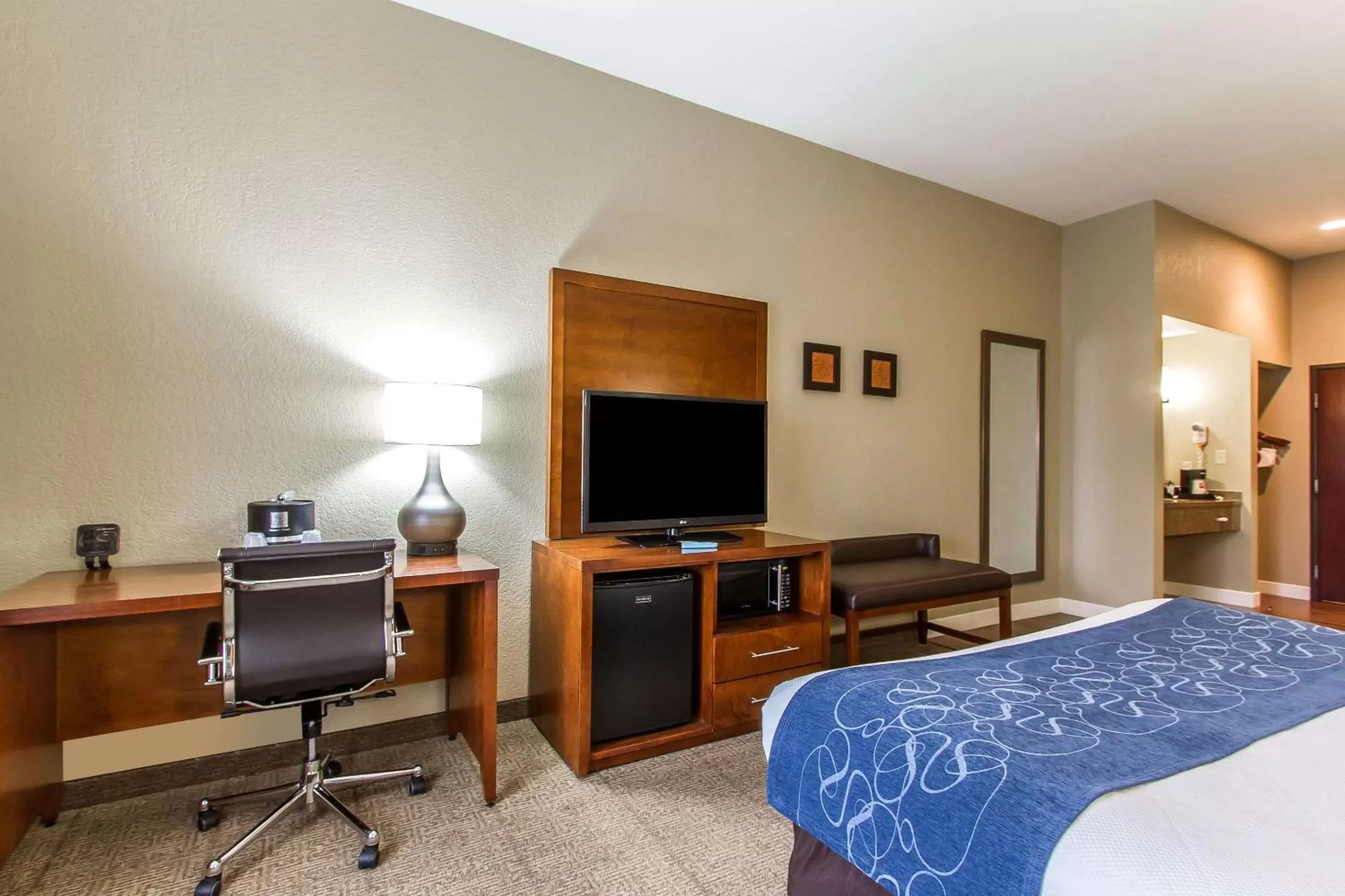Photo of the whole room, Bed in Comfort Suites Mattoon East
