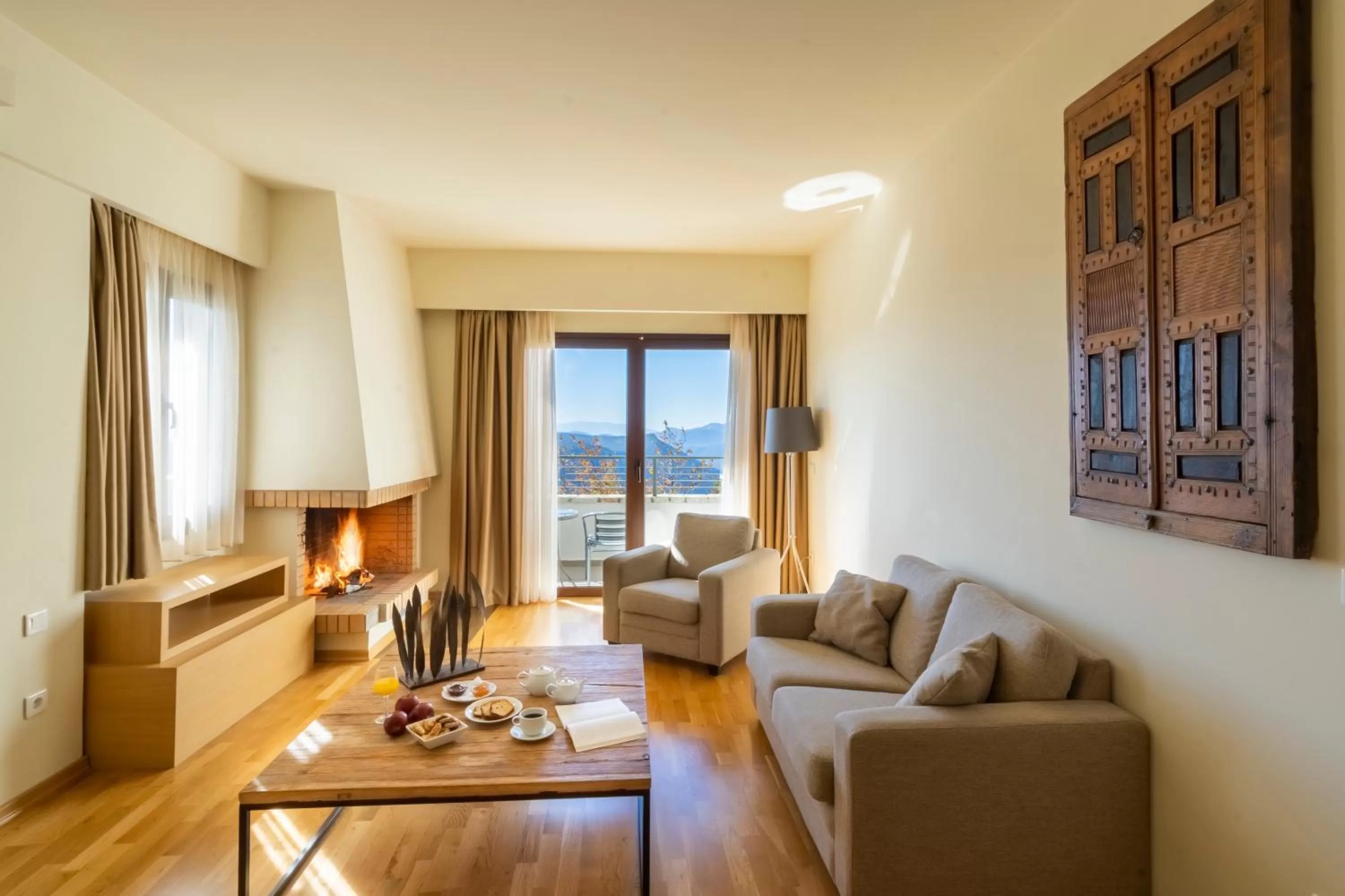 Living room in Anemolia Mountain Resort