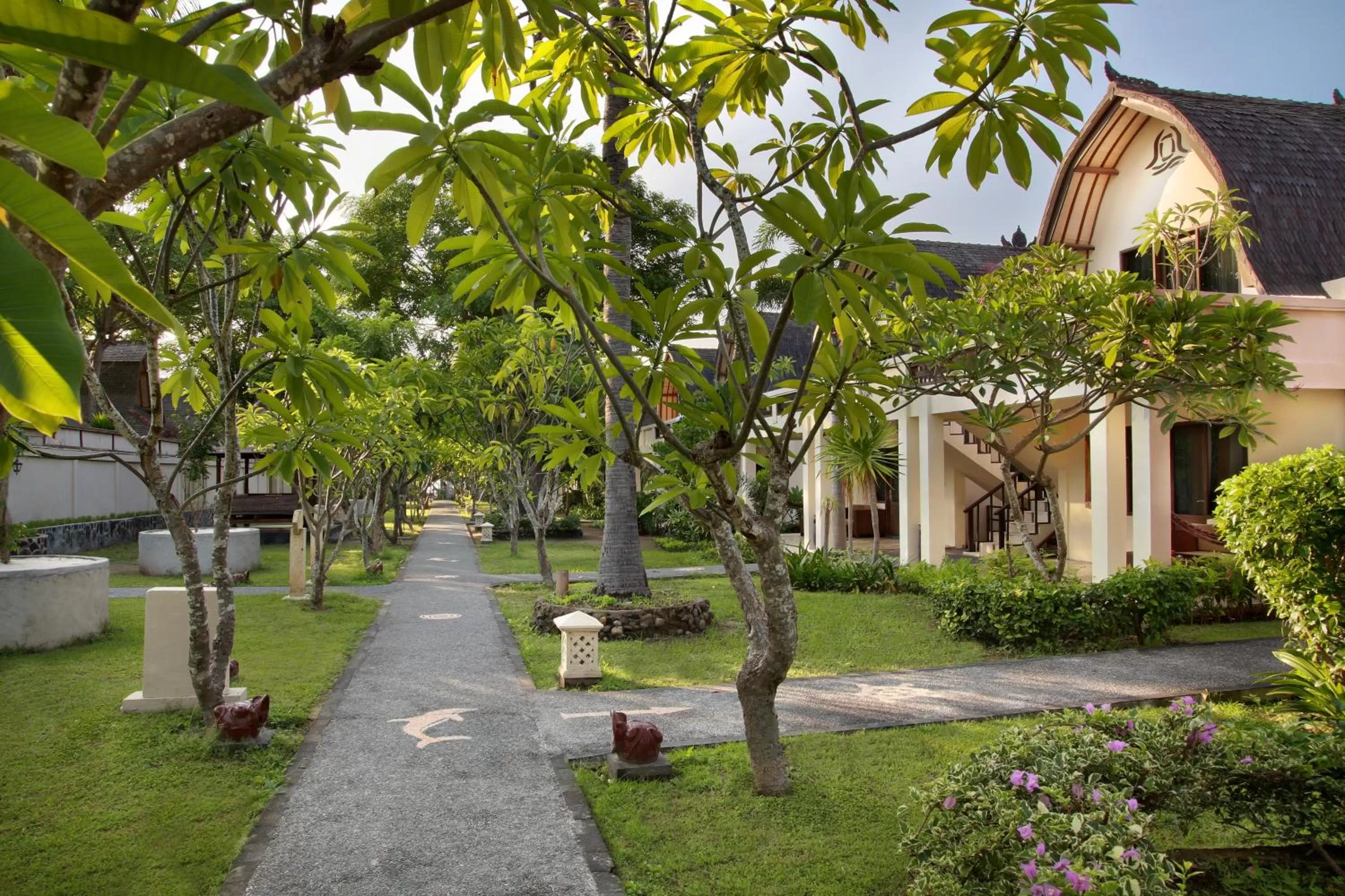 Garden in Vila Ombak