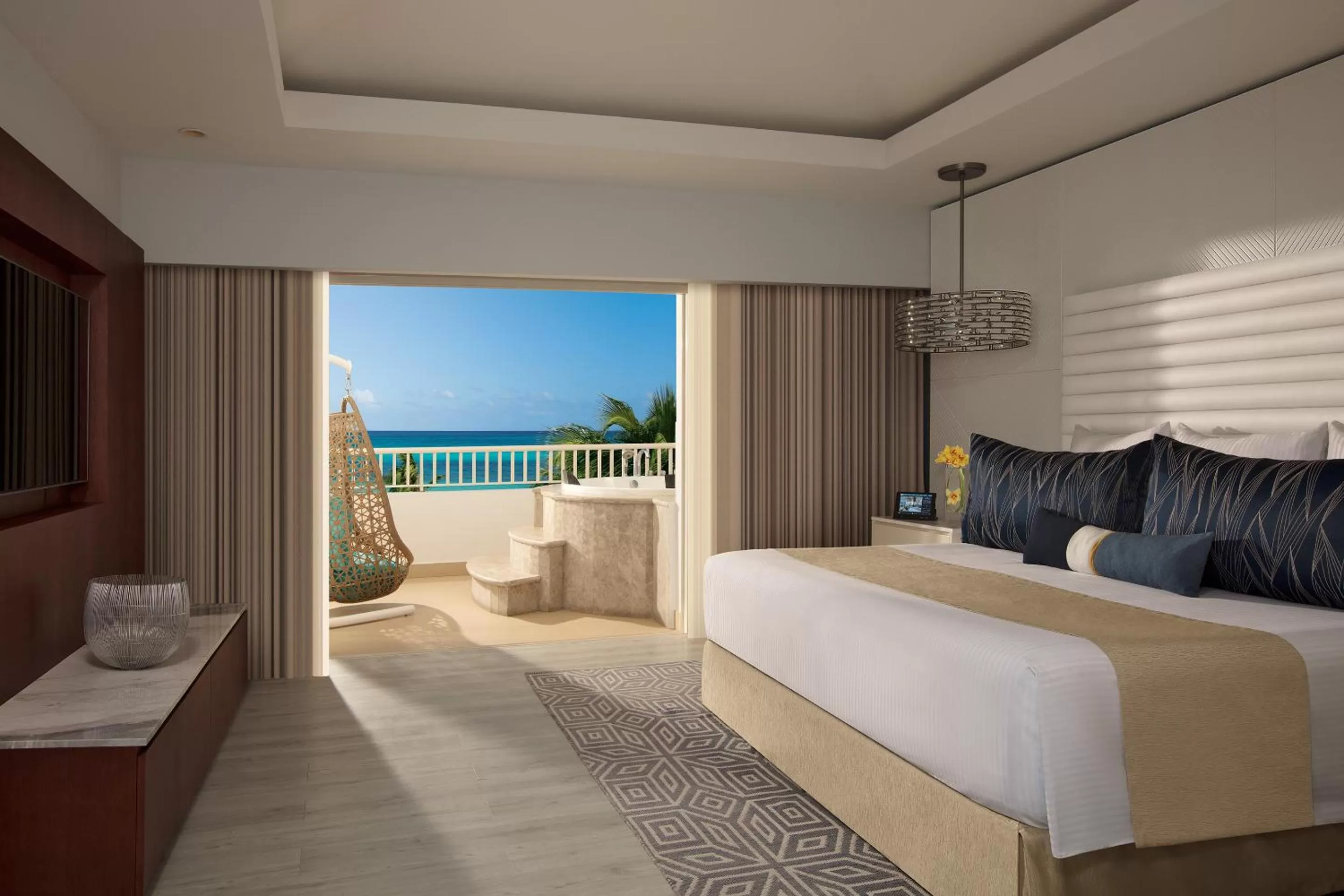 Bedroom, Bed in Secrets St James Adults Only - All Inclusive