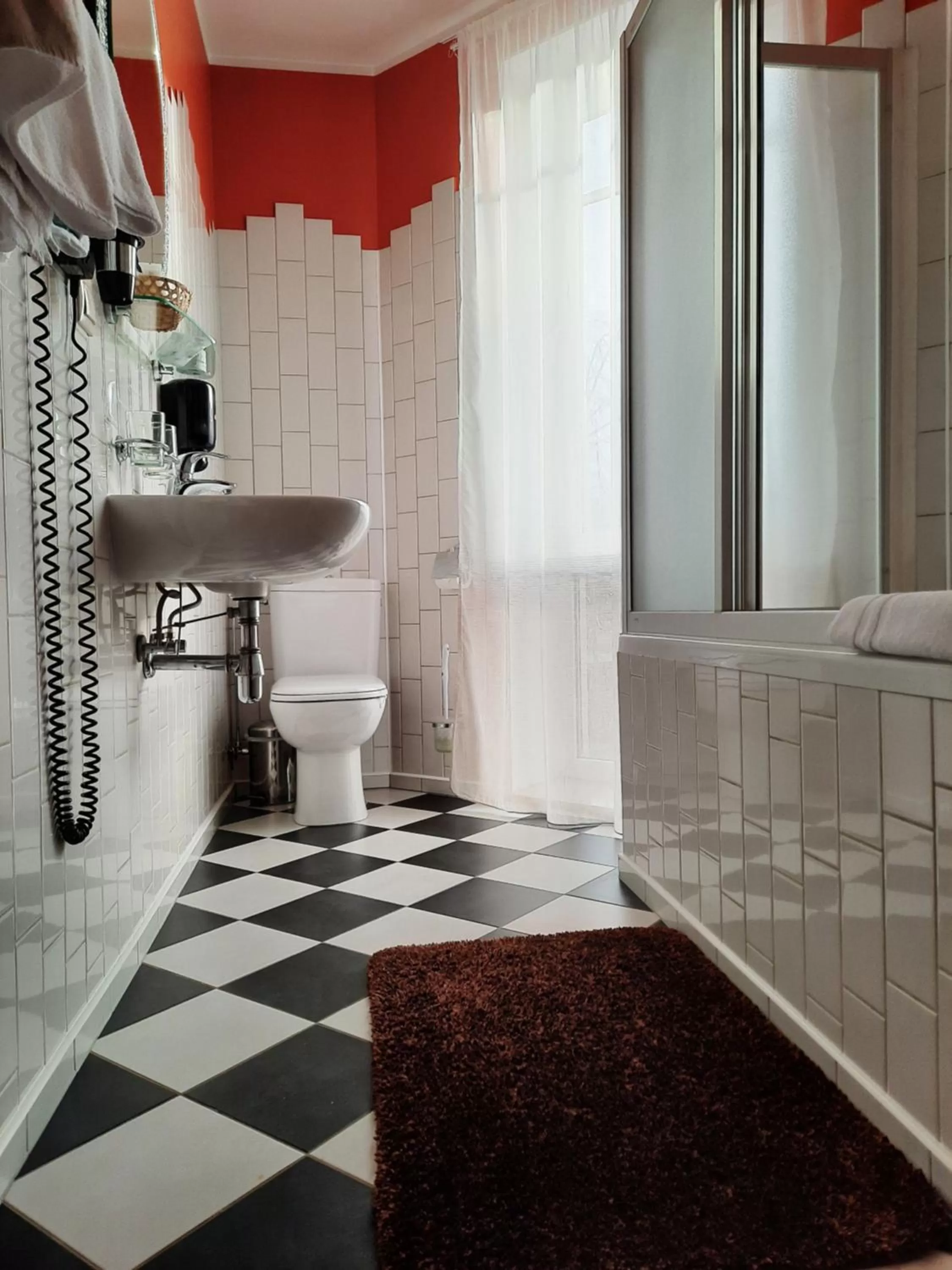 Bathroom in Hotel Pils with Self-Check in