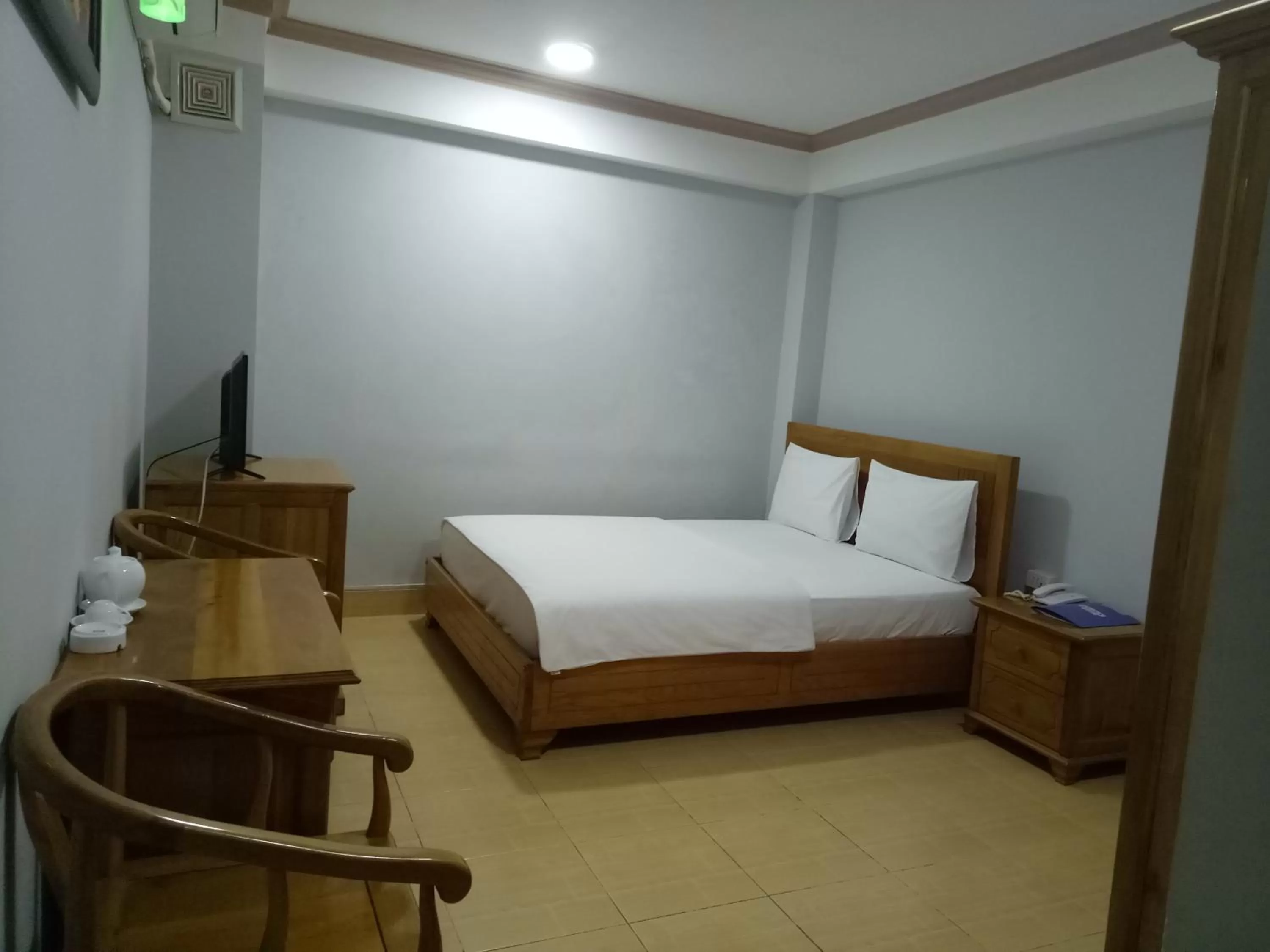 Bed in Khách sạn Phú An