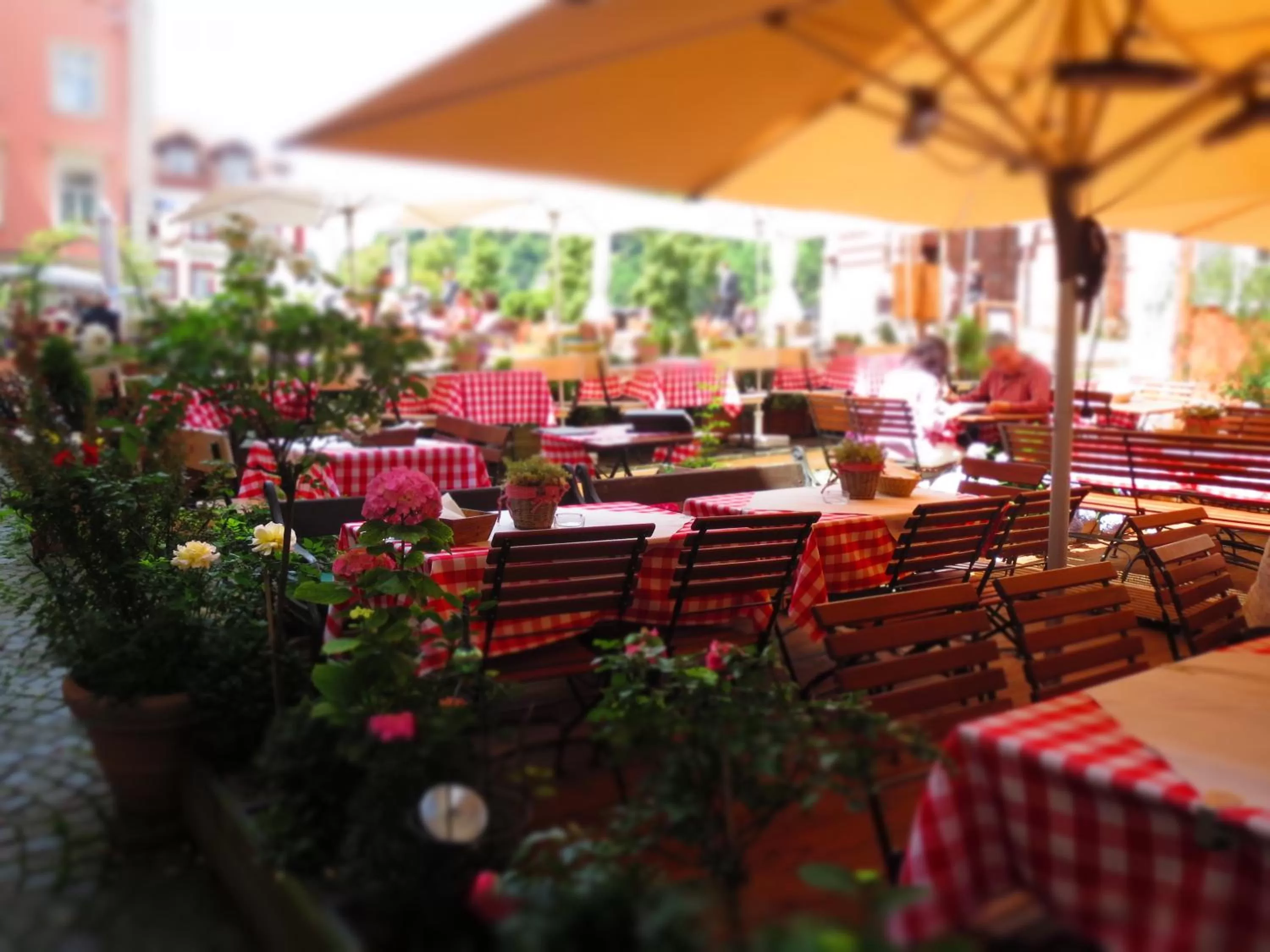 Restaurant/places to eat in Hotel Zur Alten Brücke