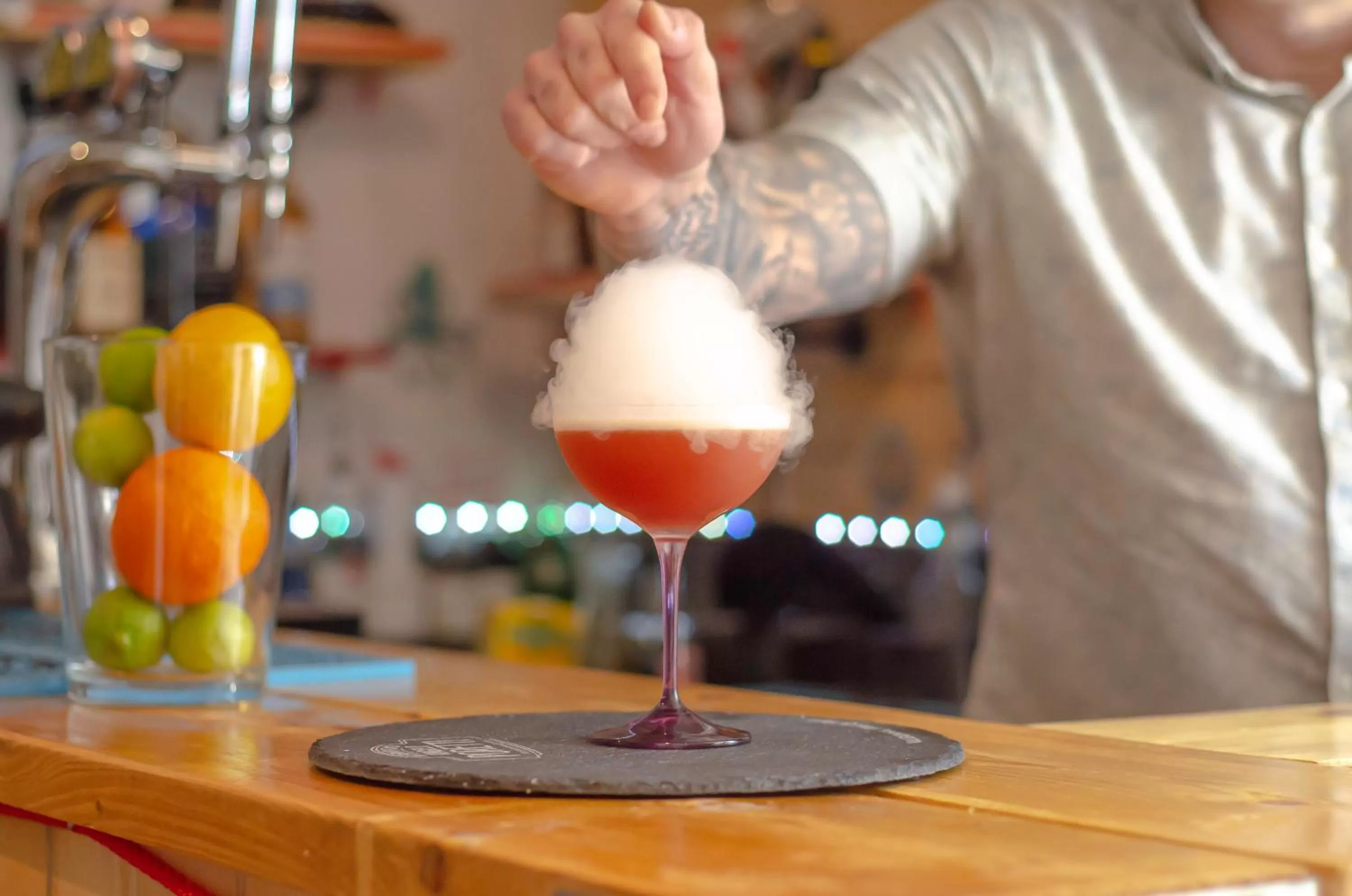 People in Molesworth Arms