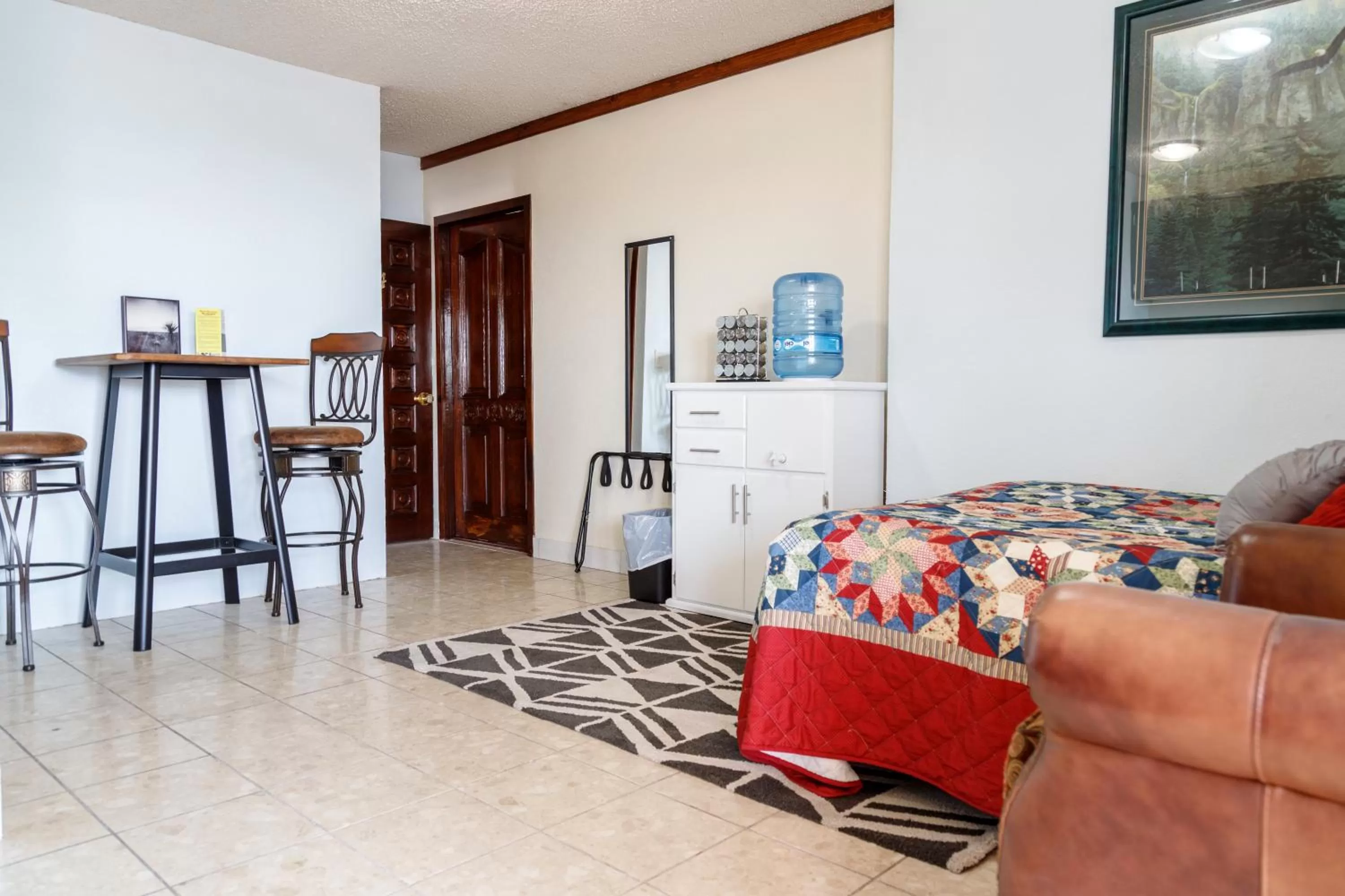 Kitchen or kitchenette in Playa Hermosa Inn at the beach