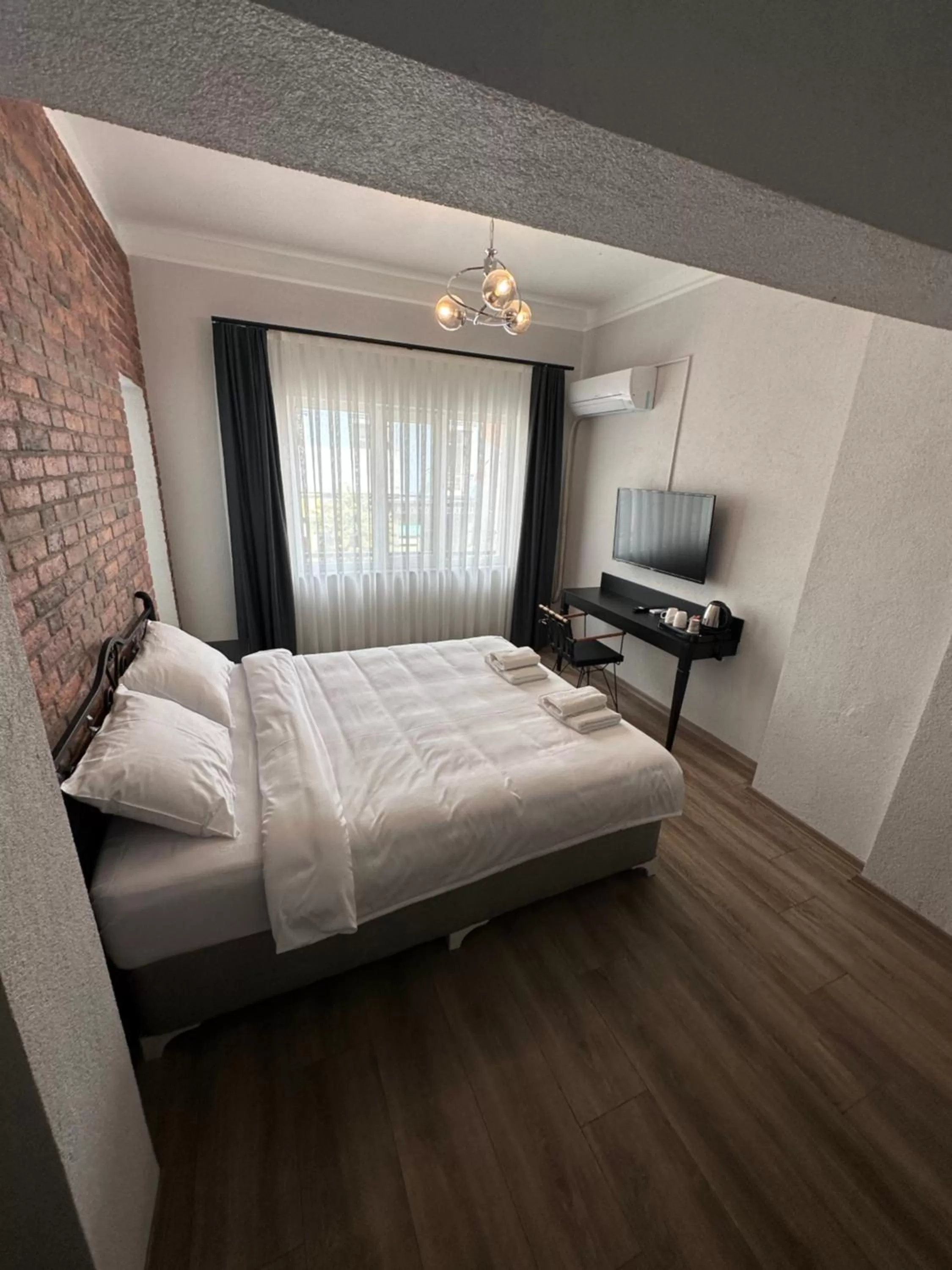 Bed in DERİN BUTİK HOTEL