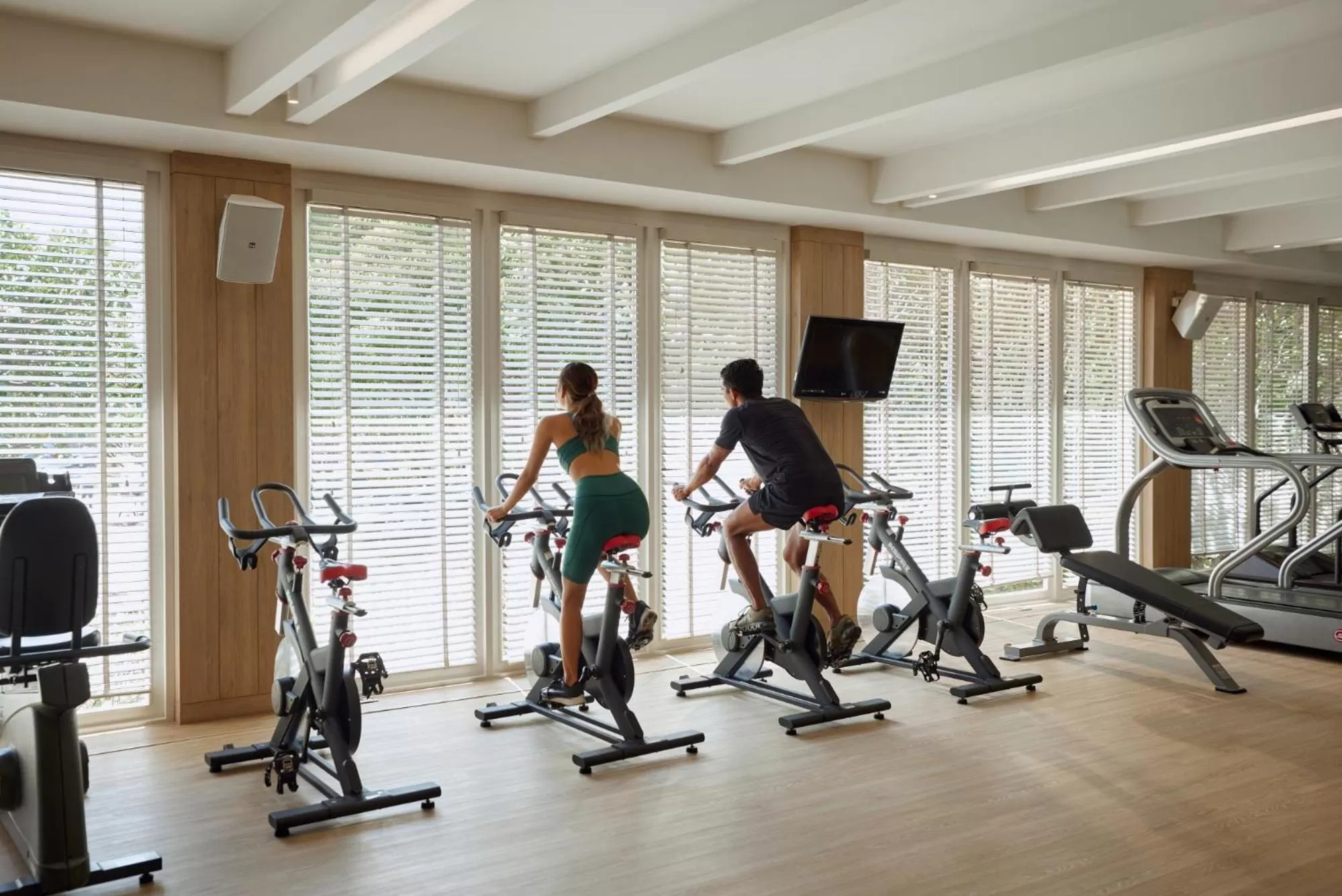 Fitness centre/facilities in Dusit Thani Hua Hin