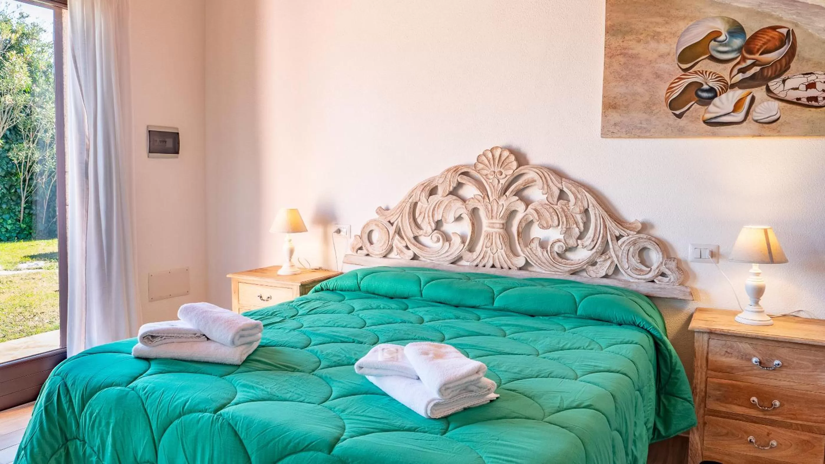 Photo of the whole room, Bed in QUADRIFOGLIO Affittacamere