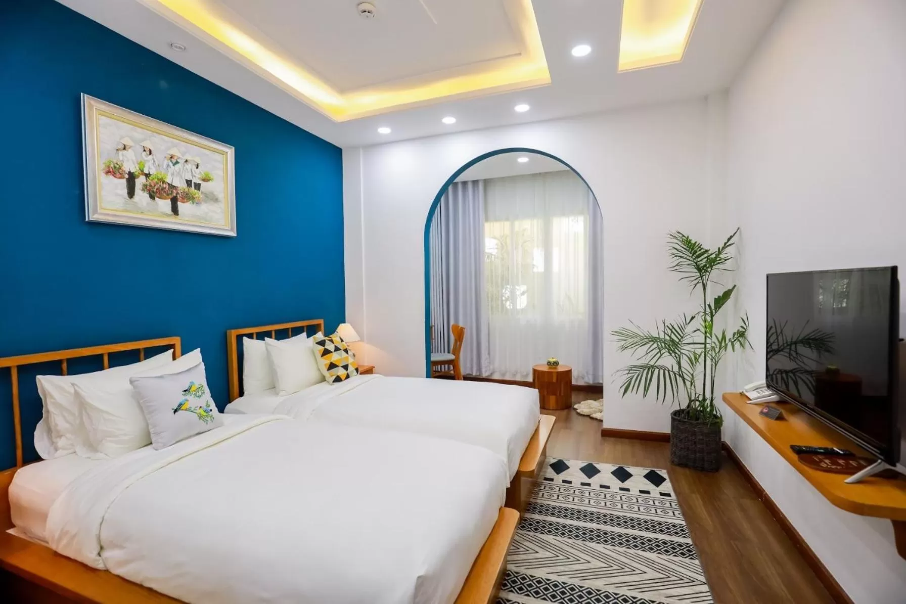 Bedroom, Bed in Chez Mimosa Local