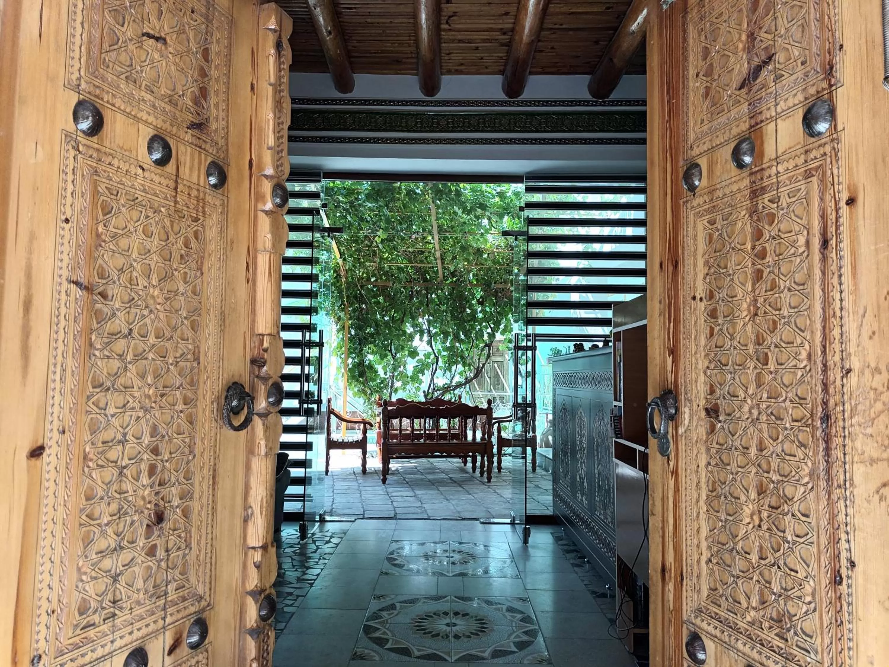Facade/entrance in Samani Bukhara