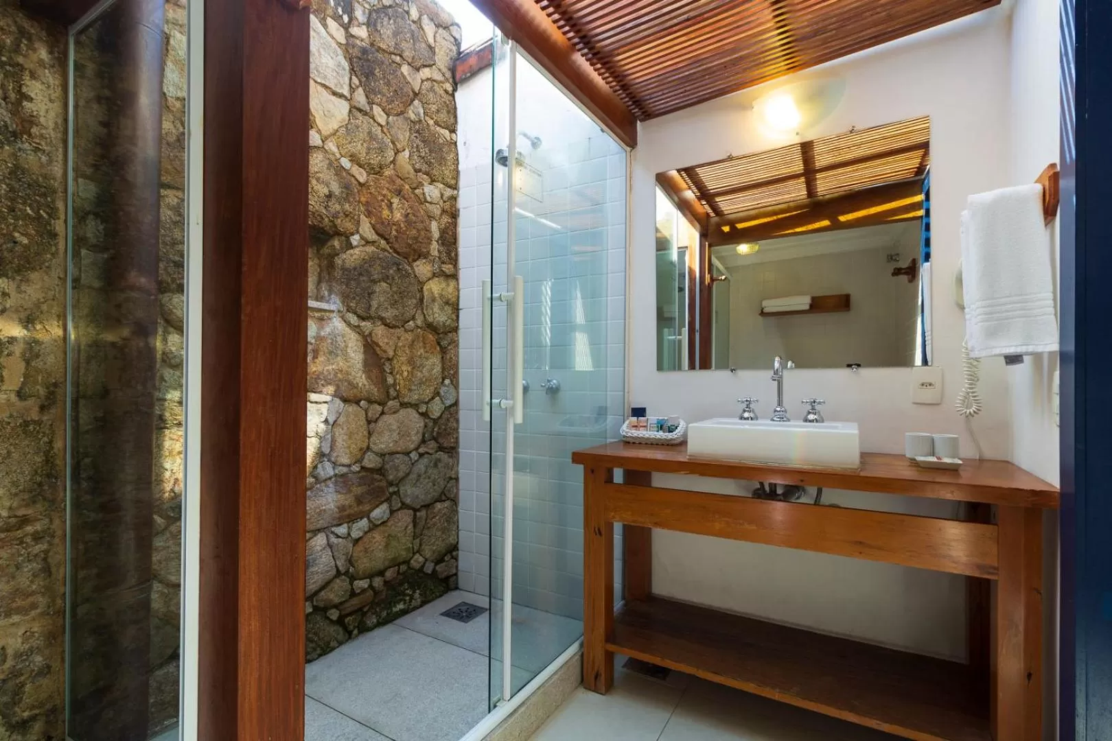 Bathroom in Pousada Porto Imperial