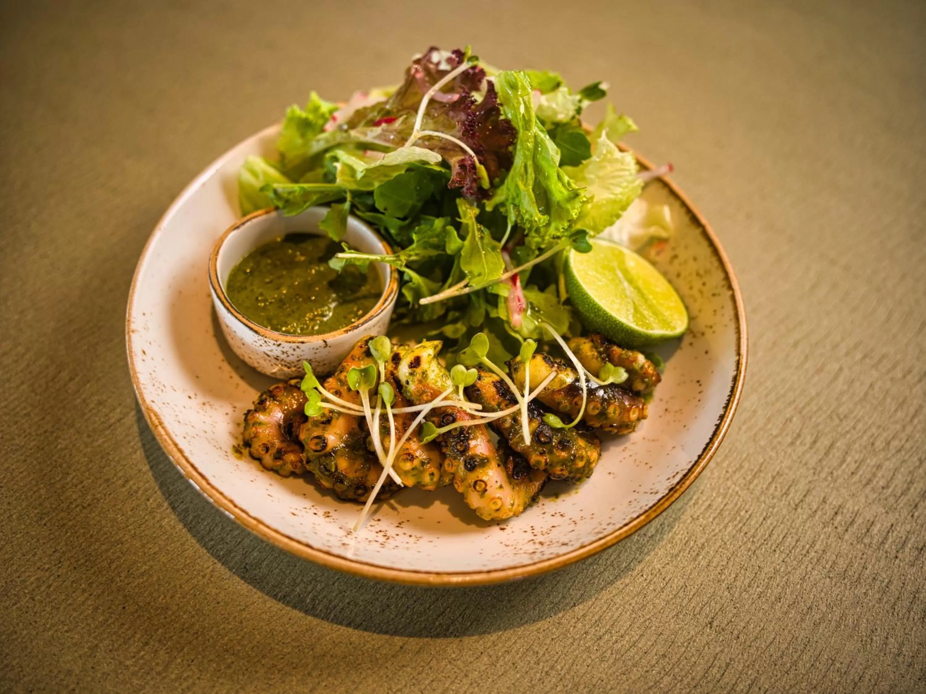 Food close-up in Azerai Can Tho