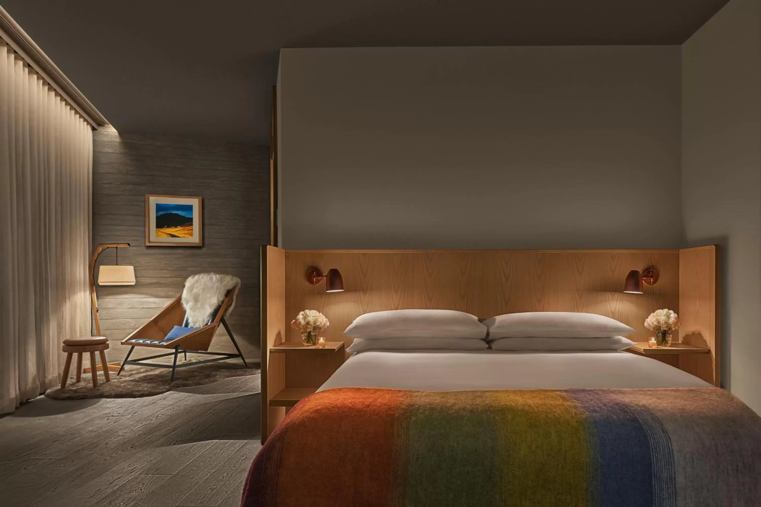 Loft King Room with Courtyard View in The Reykjavik EDITION Loft King Room with Courtyard View in The Reykjavik EDITION