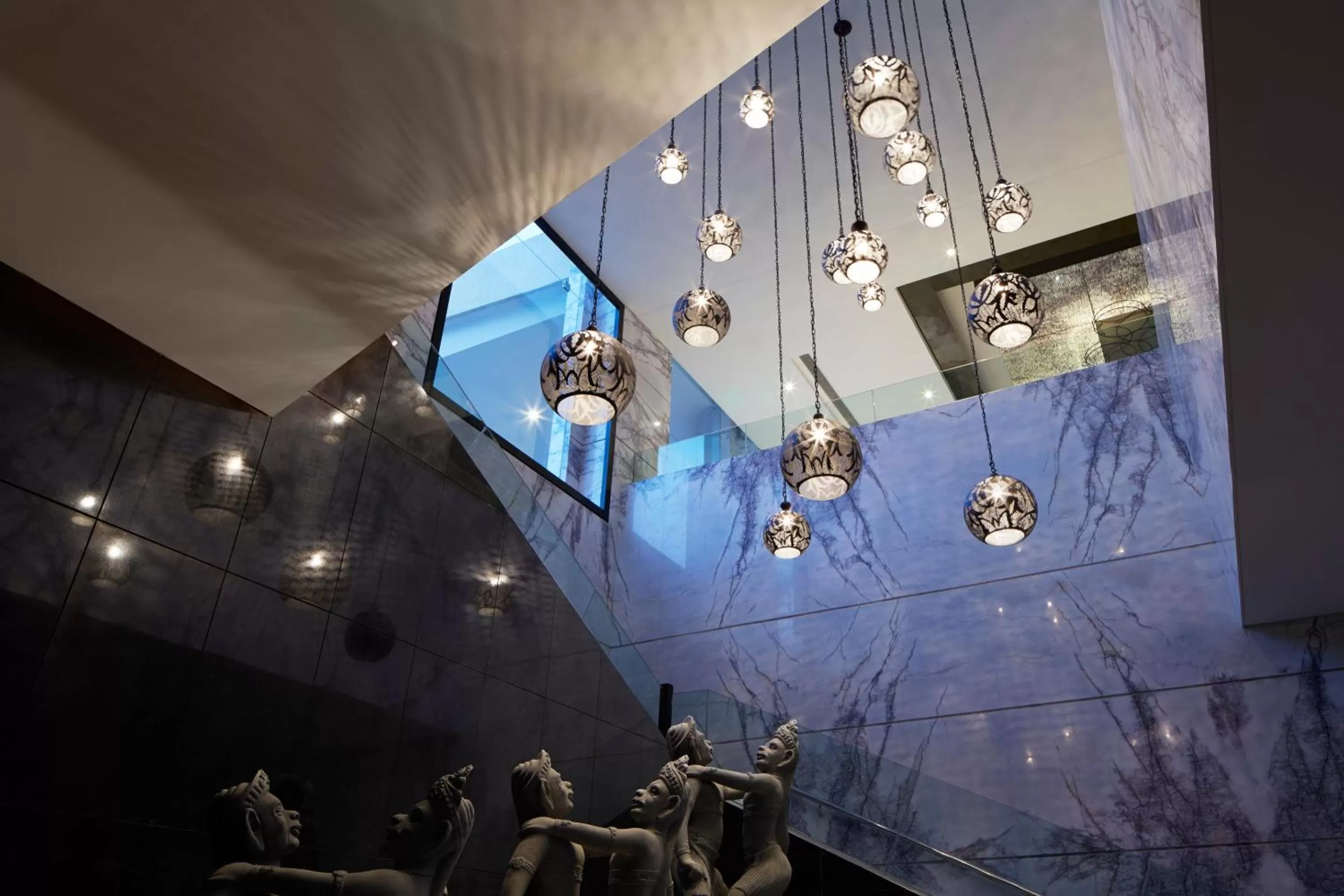 Decorative detail in Courtyard by Marriott Bilaspur