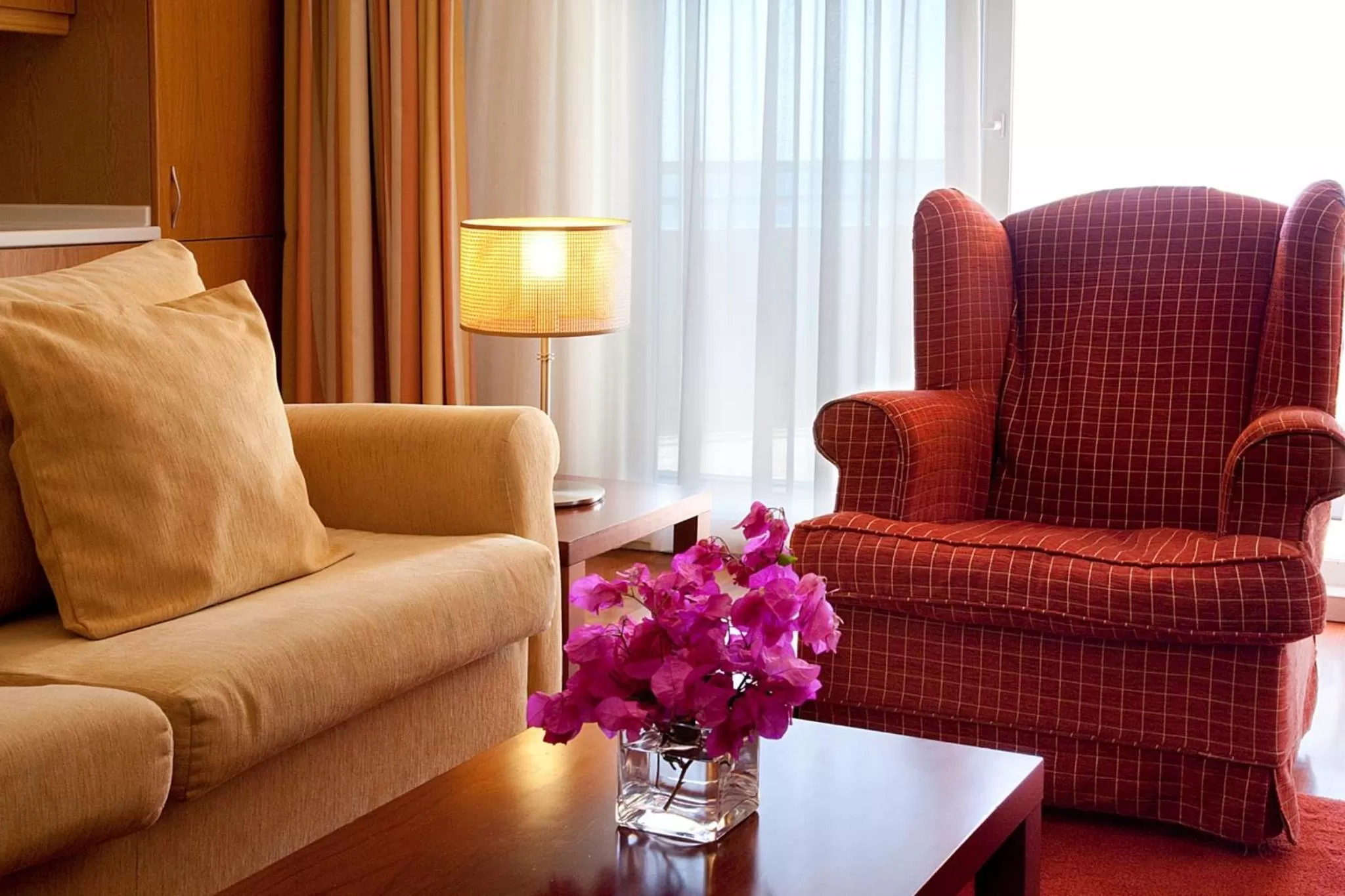 Seating area in MS Aparthotel