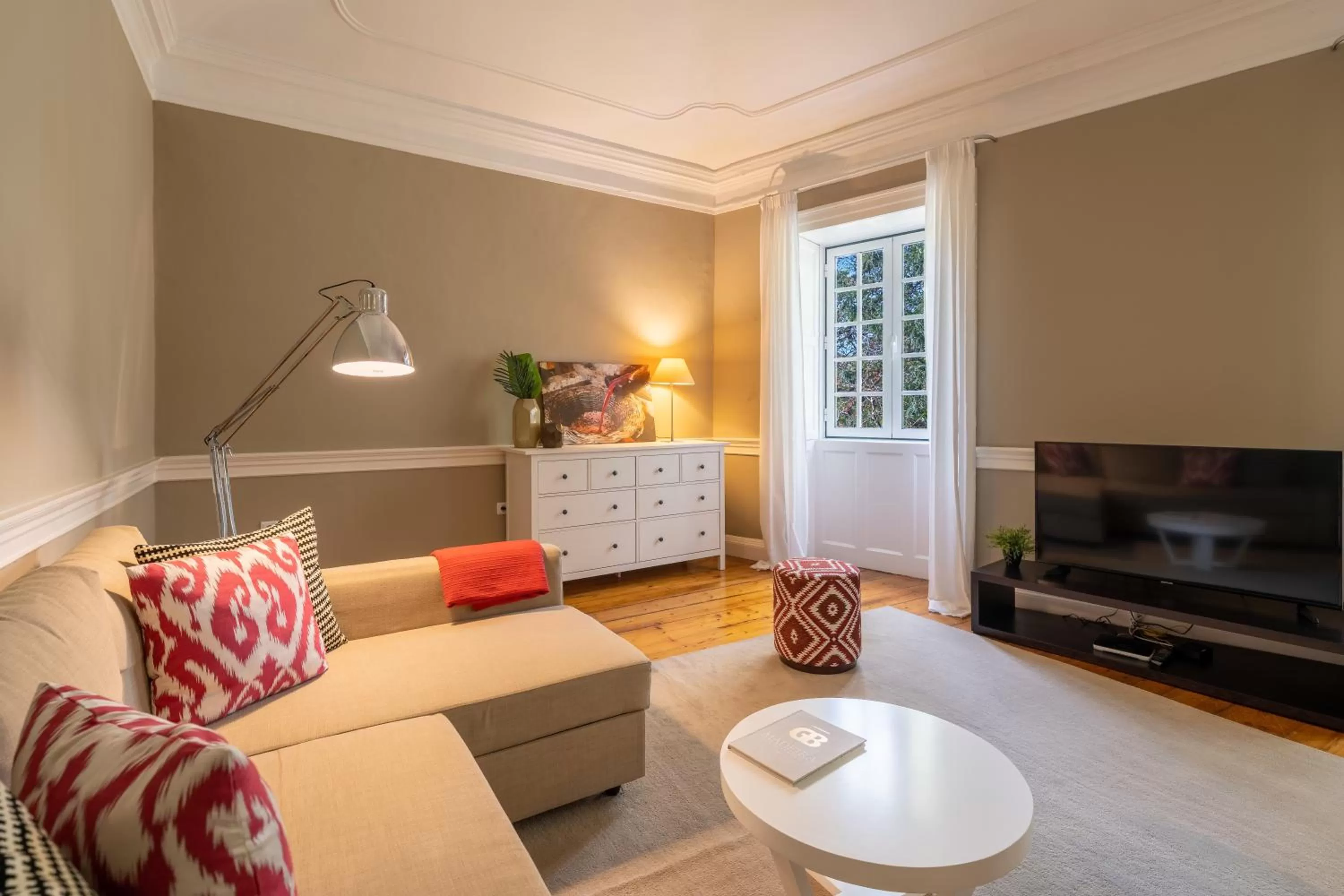 Living room in The Wine Lodges by An Island Apart