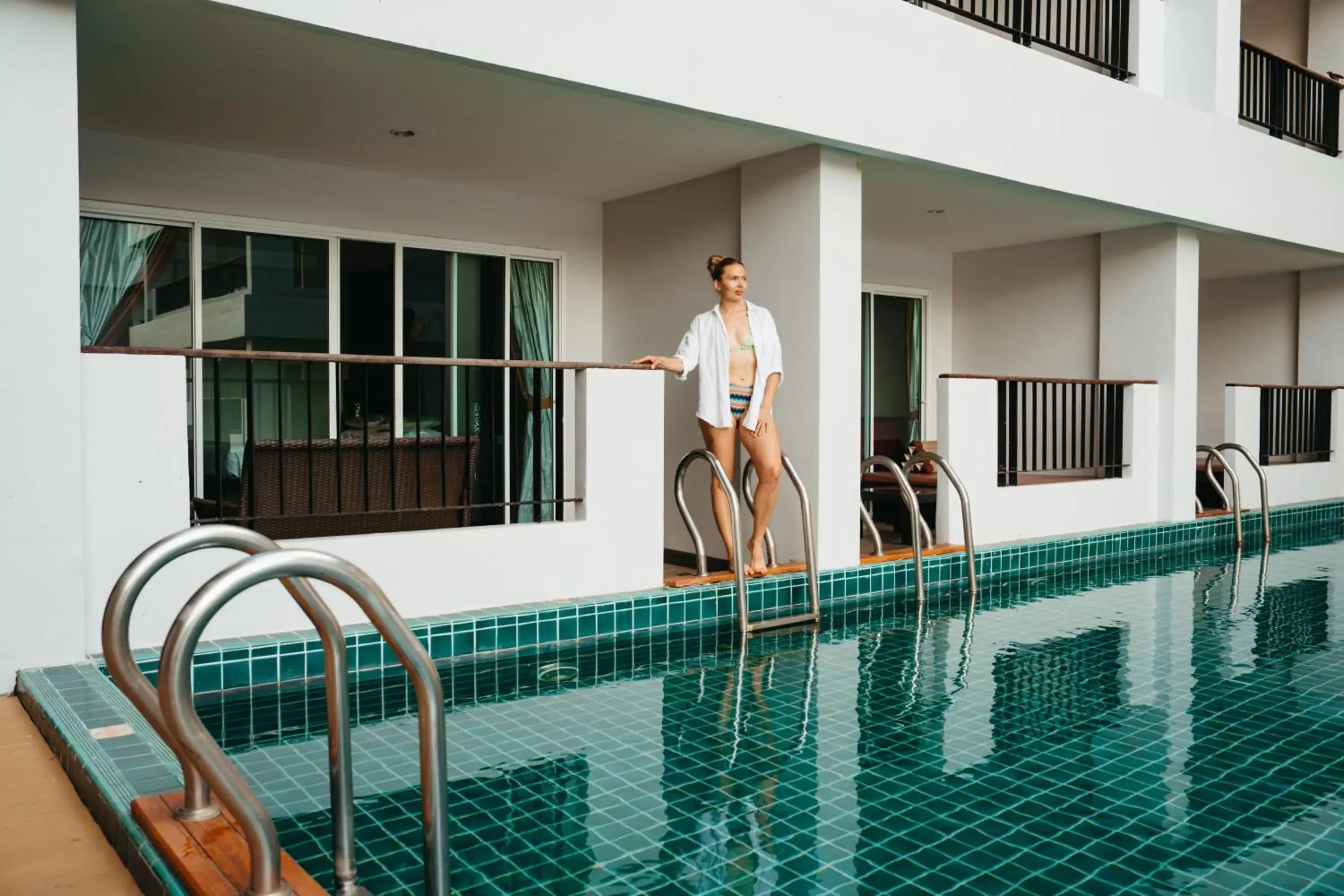 Premier Pool Access Double Bed - single occupancy in Casa Del M Patong Phuket - Newly Renovated Premier Pool Access Double Bed - single occupancy in Casa Del M Patong Phuket - Newly Renovated