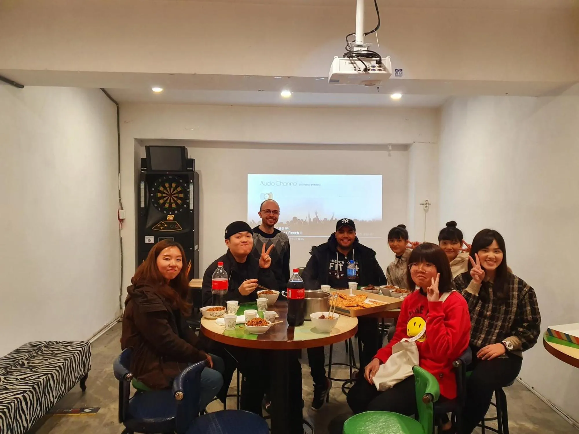 People in Kimchee Busan Downtown Guesthouse