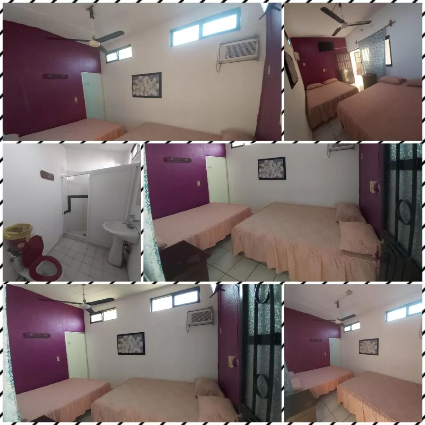 Bed in Hotel Ayalamar Manzanillo