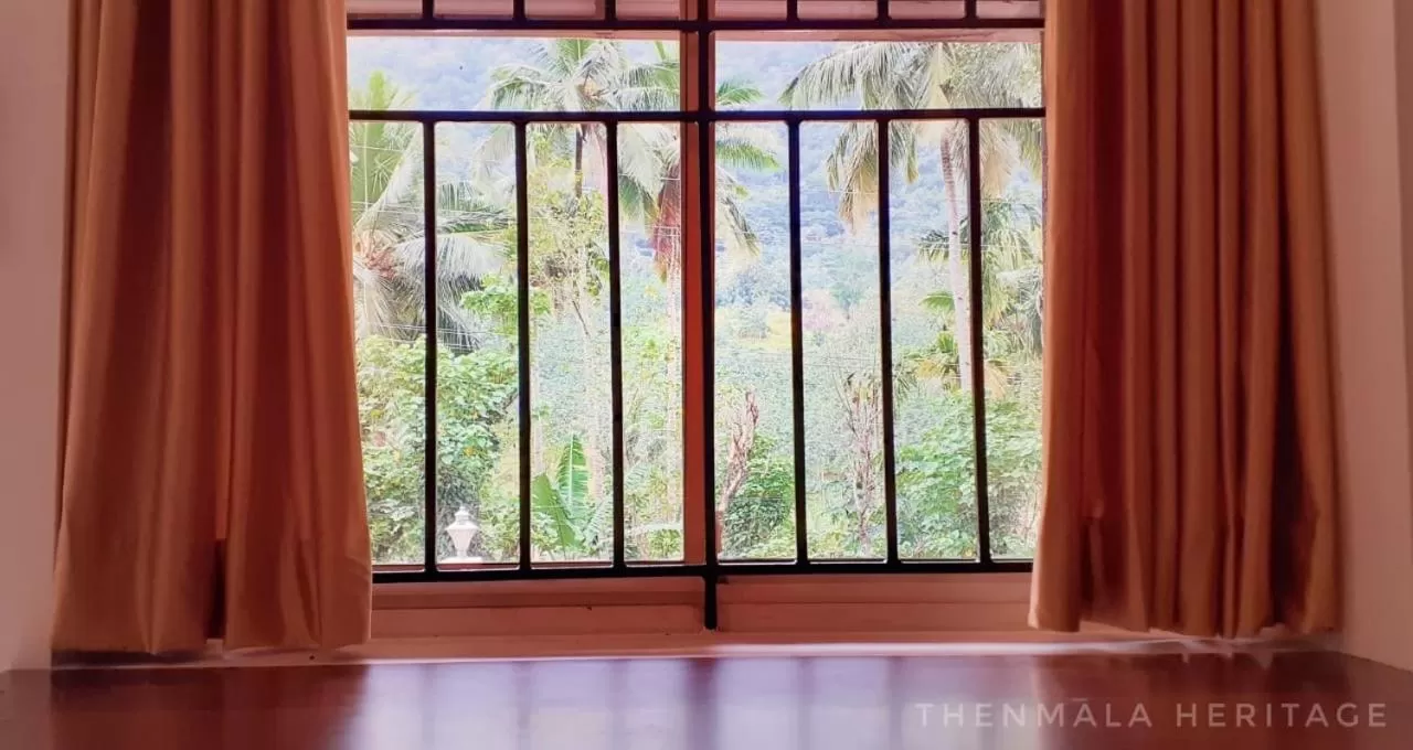 Garden view in Thenmala Heritage