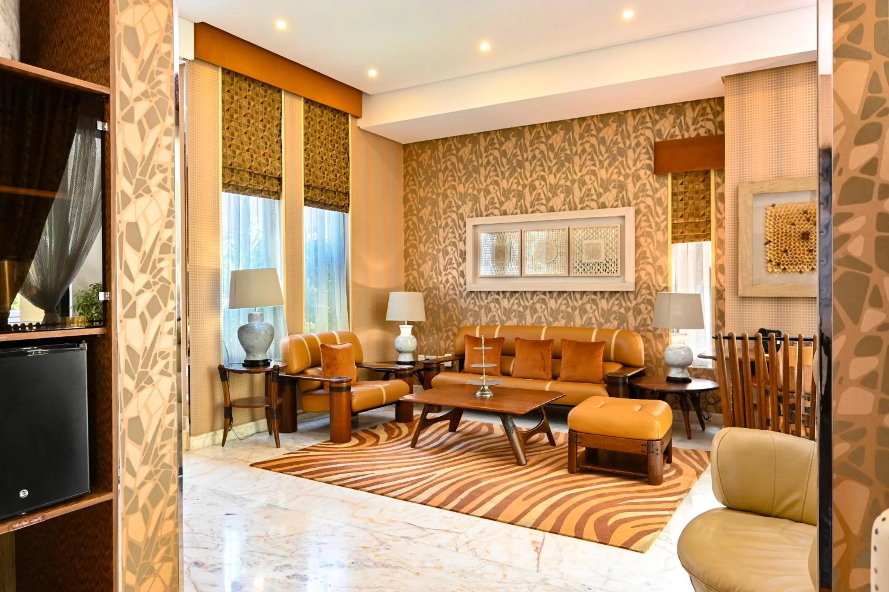 Living room in Palavra Resort