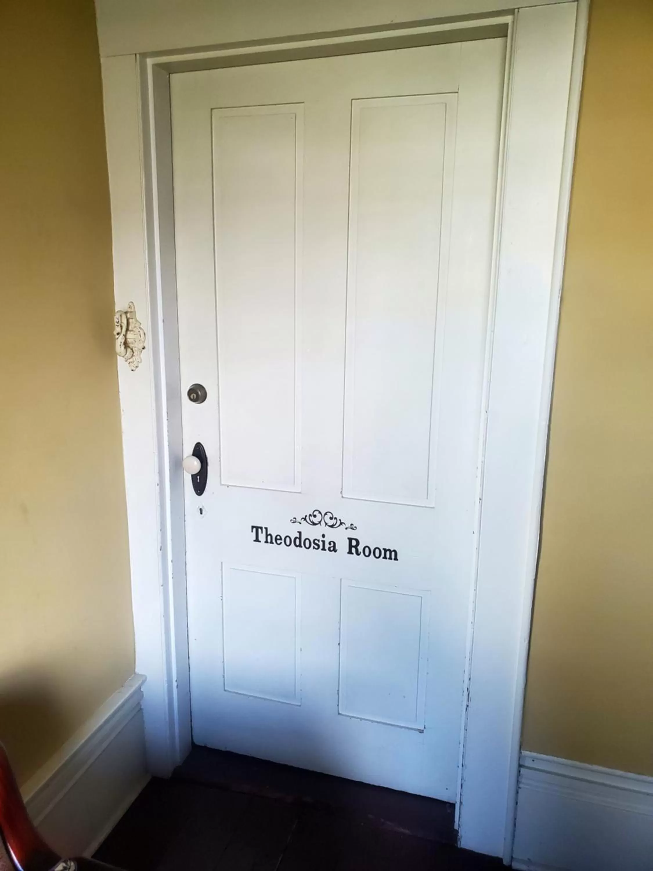 Floor plan, Bathroom in Hall Place B&B