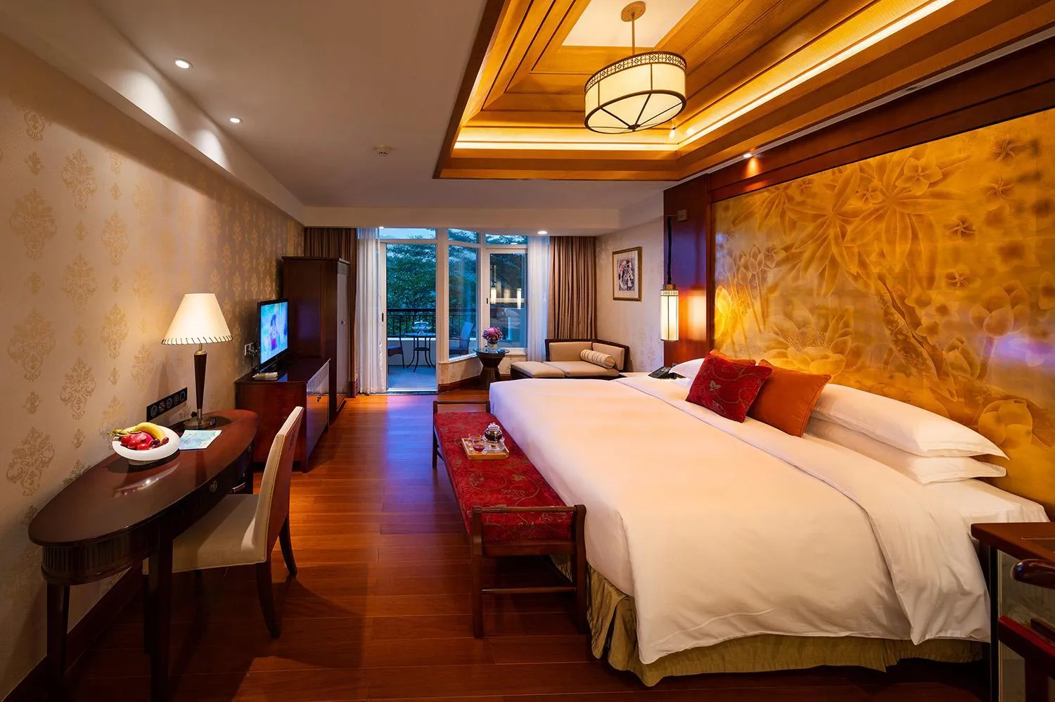 Bed in Good View Hotel Tangxia - 15 mins drive from Dongguan South Railway Station