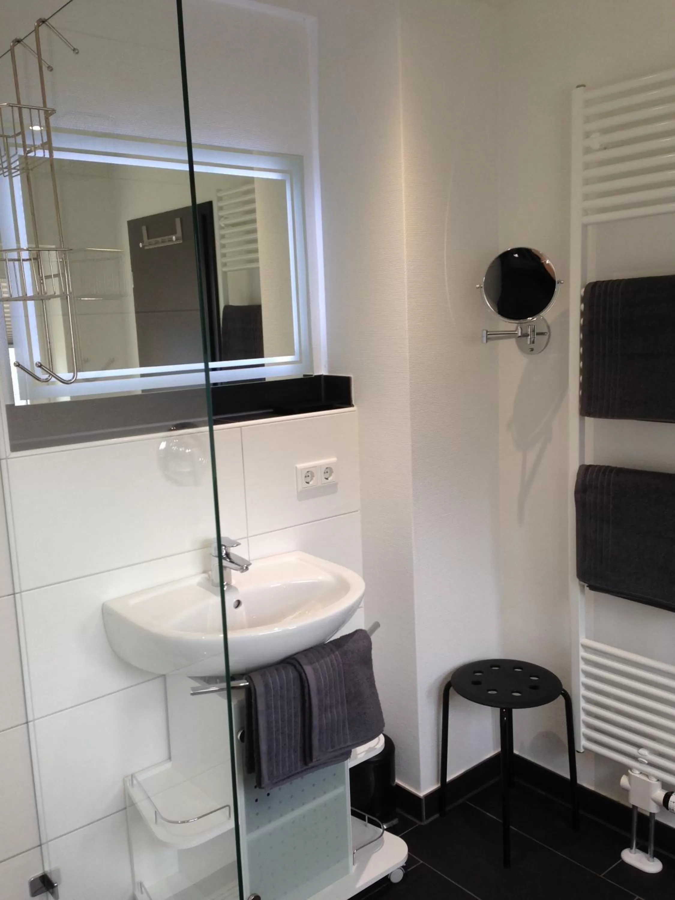 Bathroom in Tankbar's Hotelchen