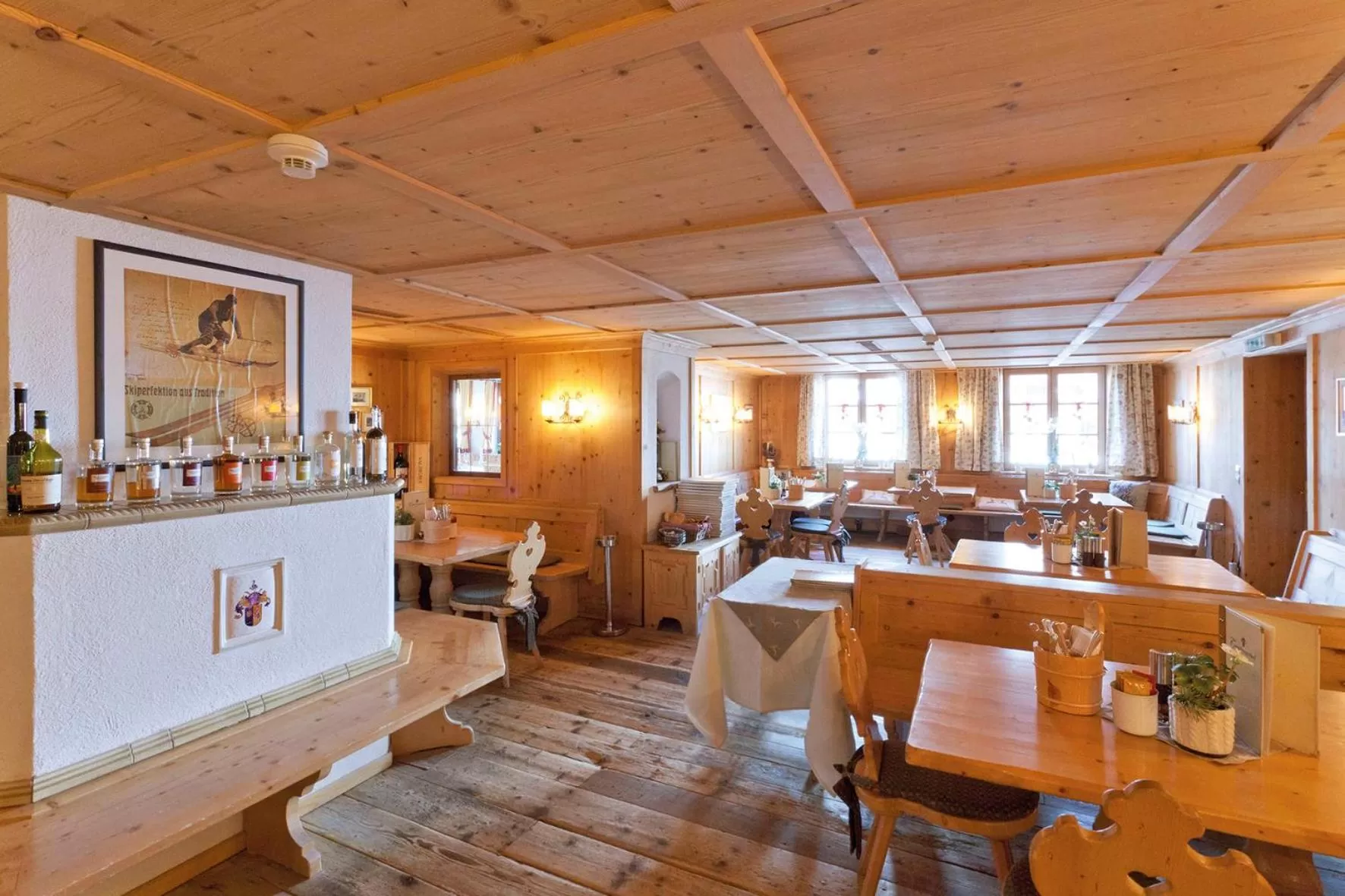Restaurant/places to eat in Hotel Tannbergerhof im Zentrum von Lech