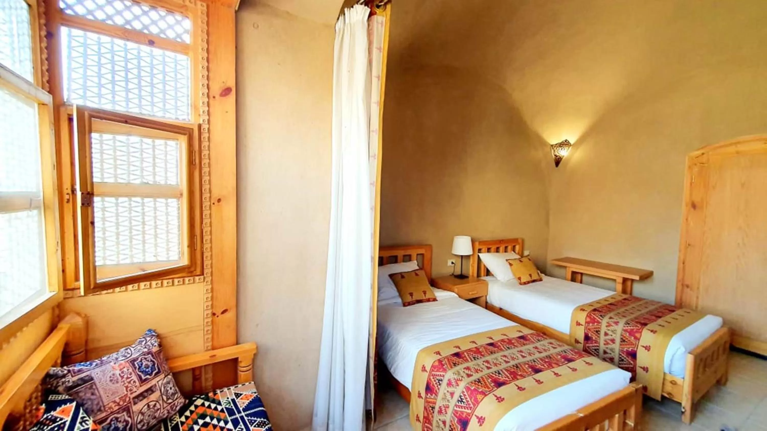 Bed in Embrace Hotel