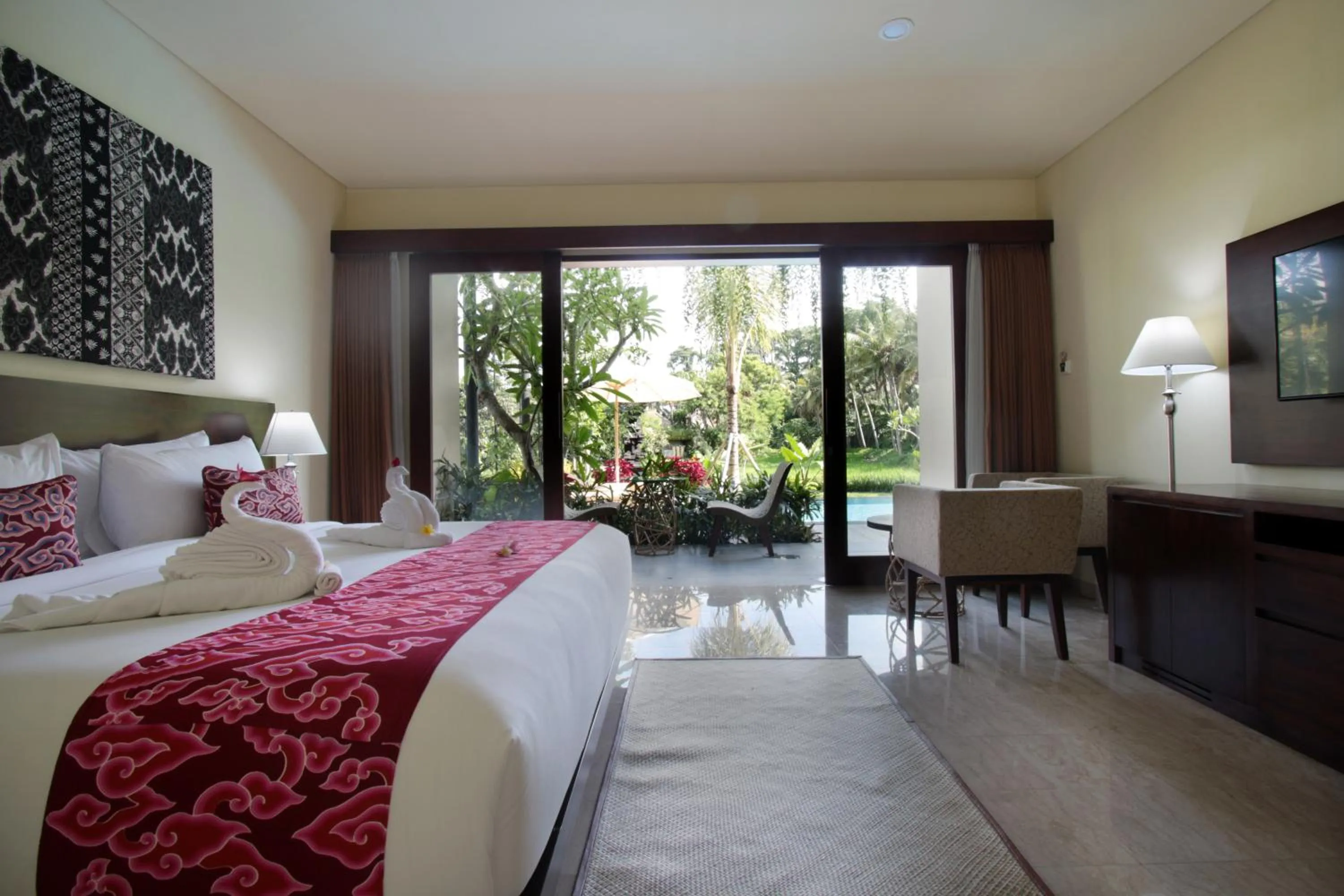 Bedroom, Bed in Byasa Ubud