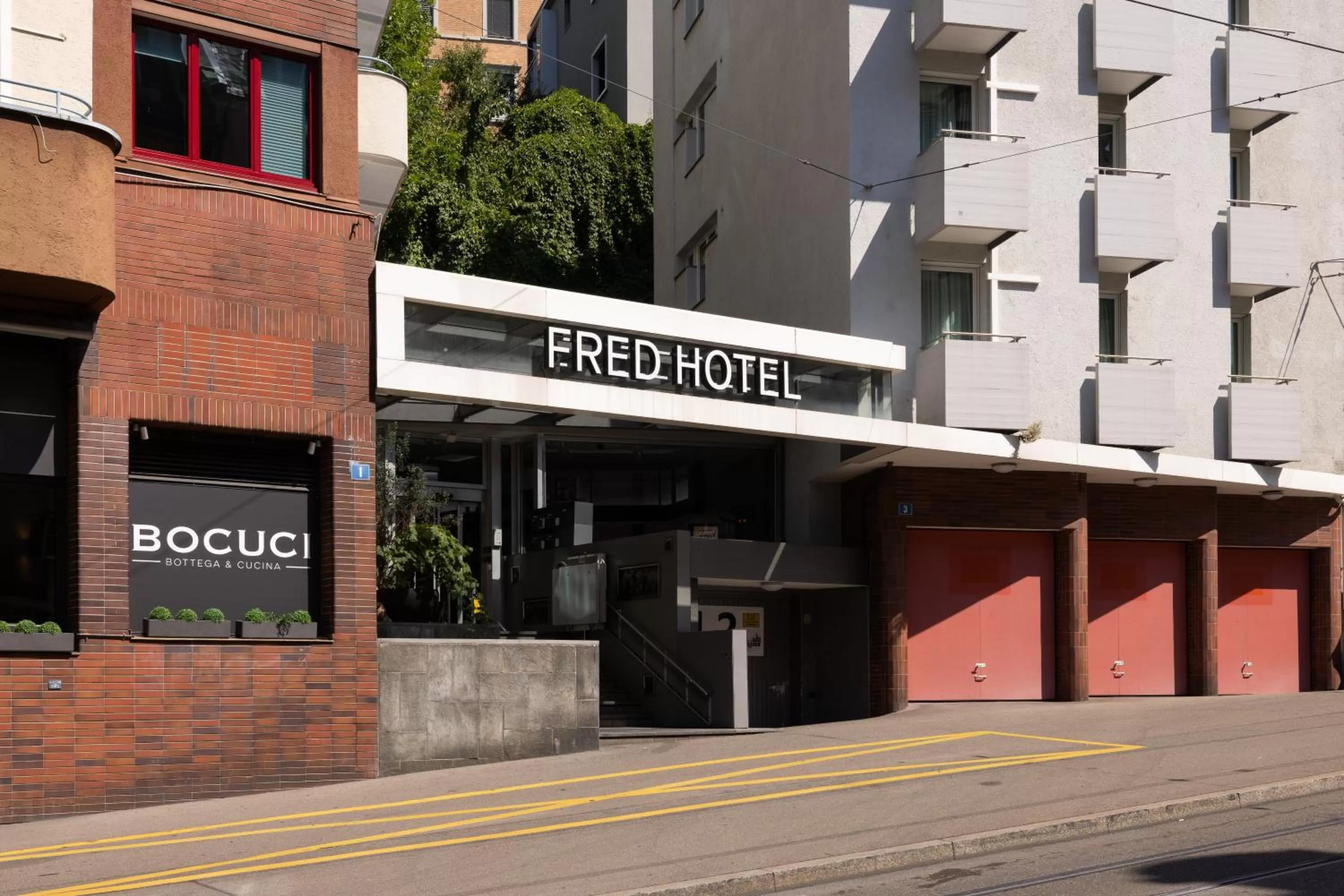 Facade/entrance in Fred Hotel Leonhardstrasse - Mobile Check-in