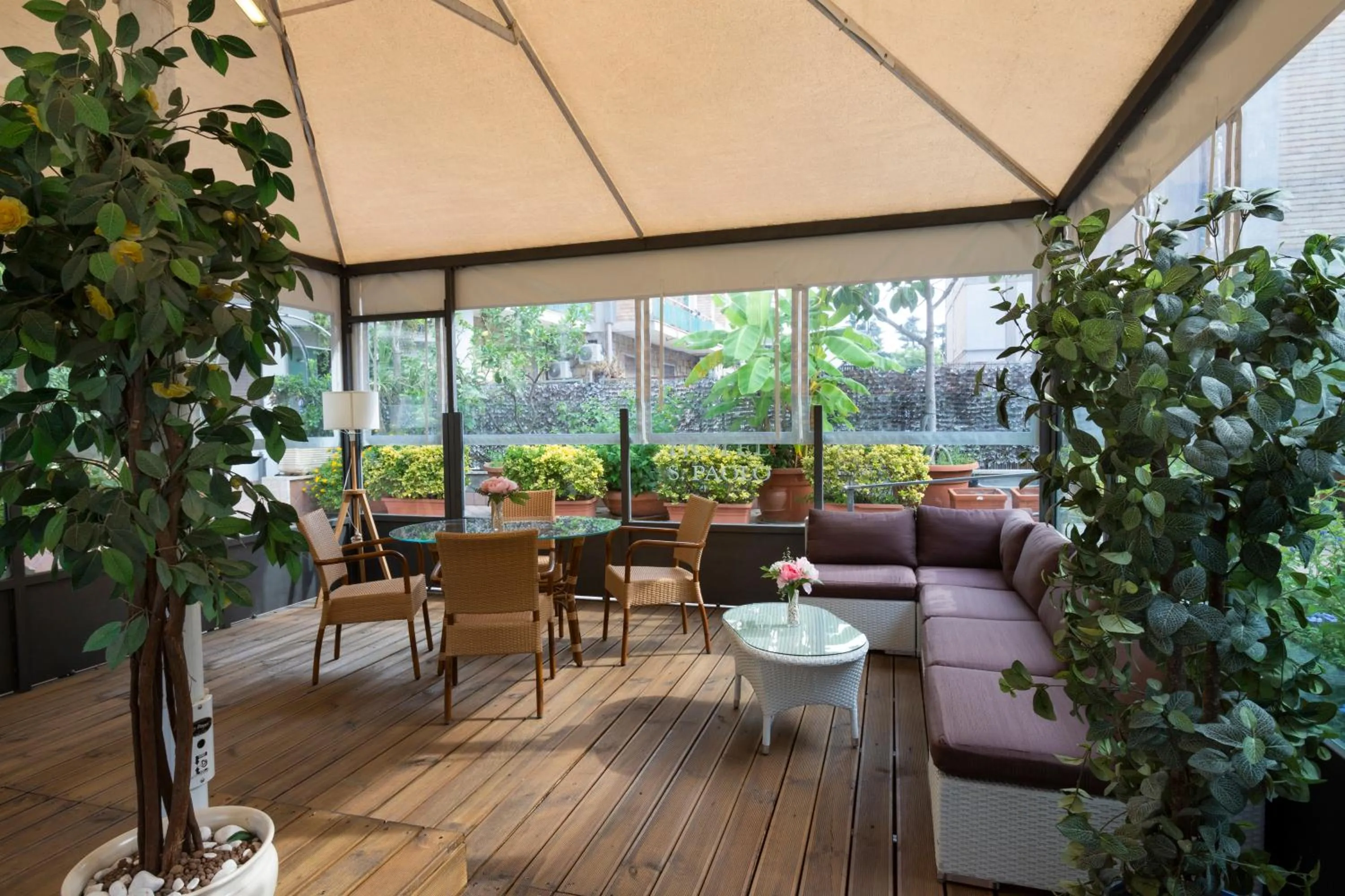 Garden in Hotel San Paolo