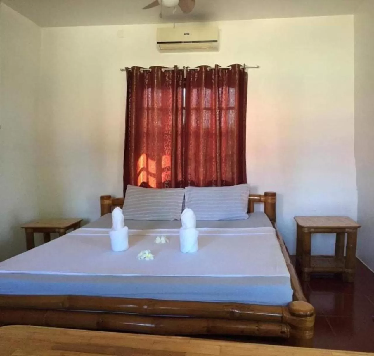 Photo of the whole room, Bed in Tauig Beach Resort