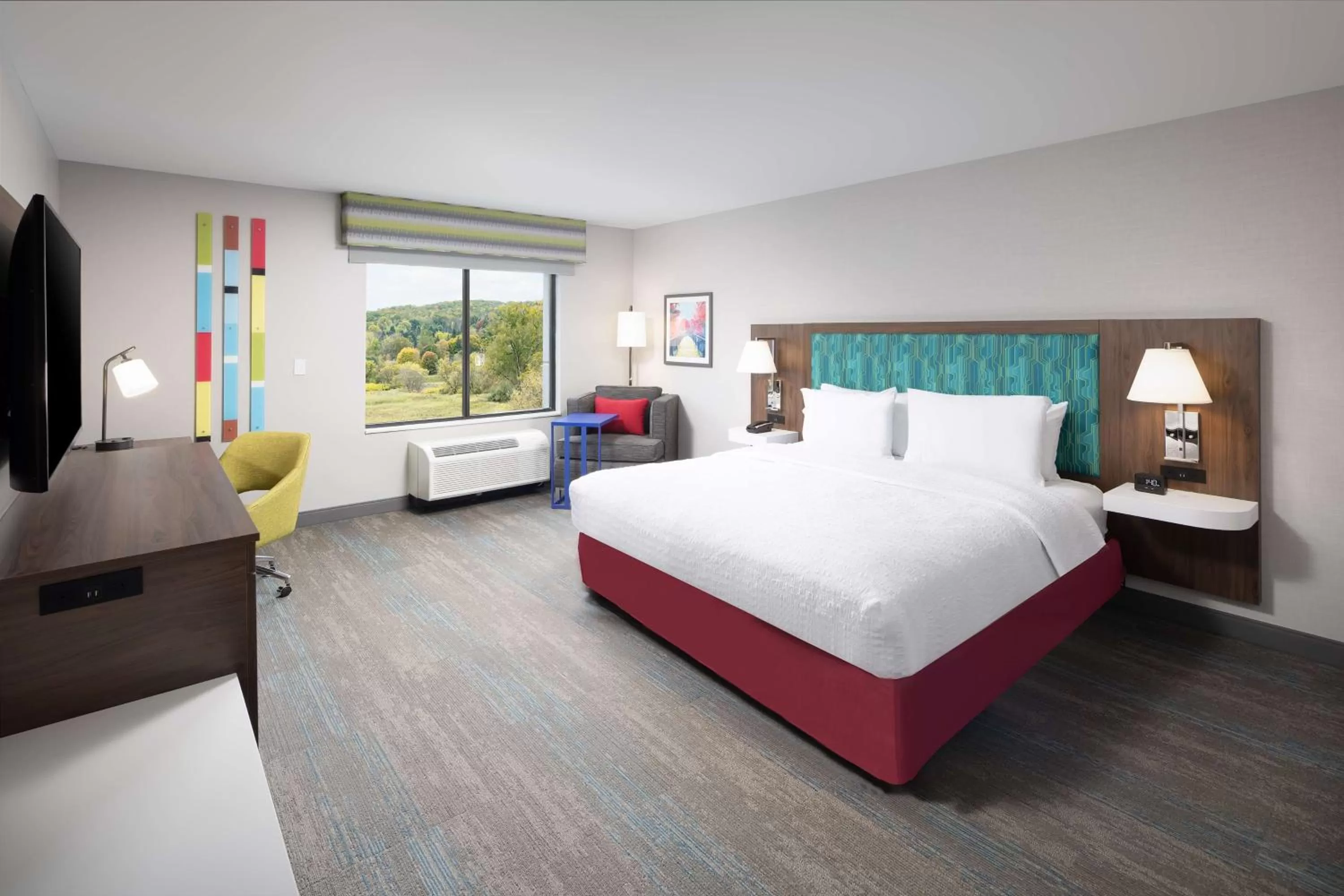 Bed in Hampton Inn Hornell