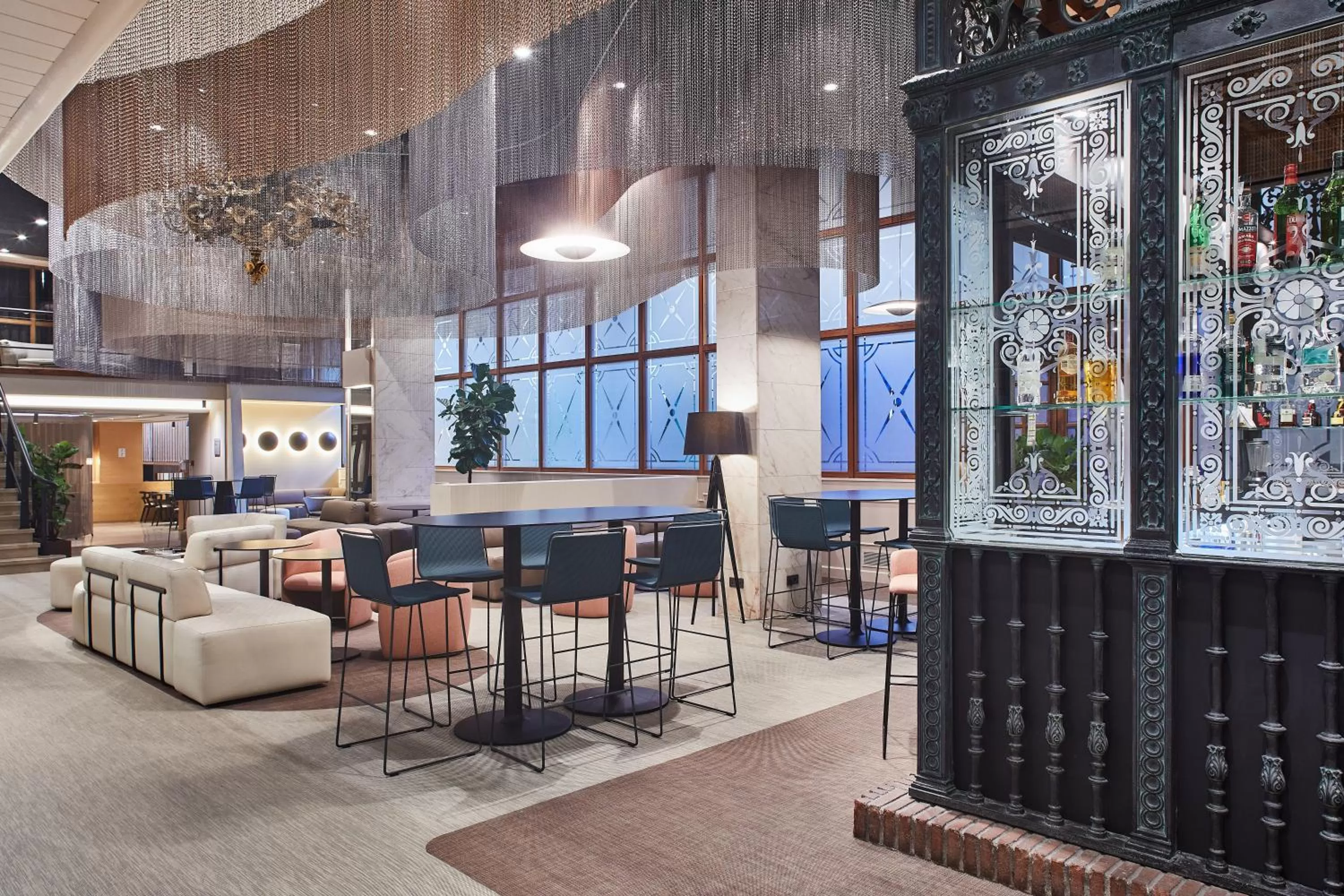 Lounge or bar in Silken Ramblas