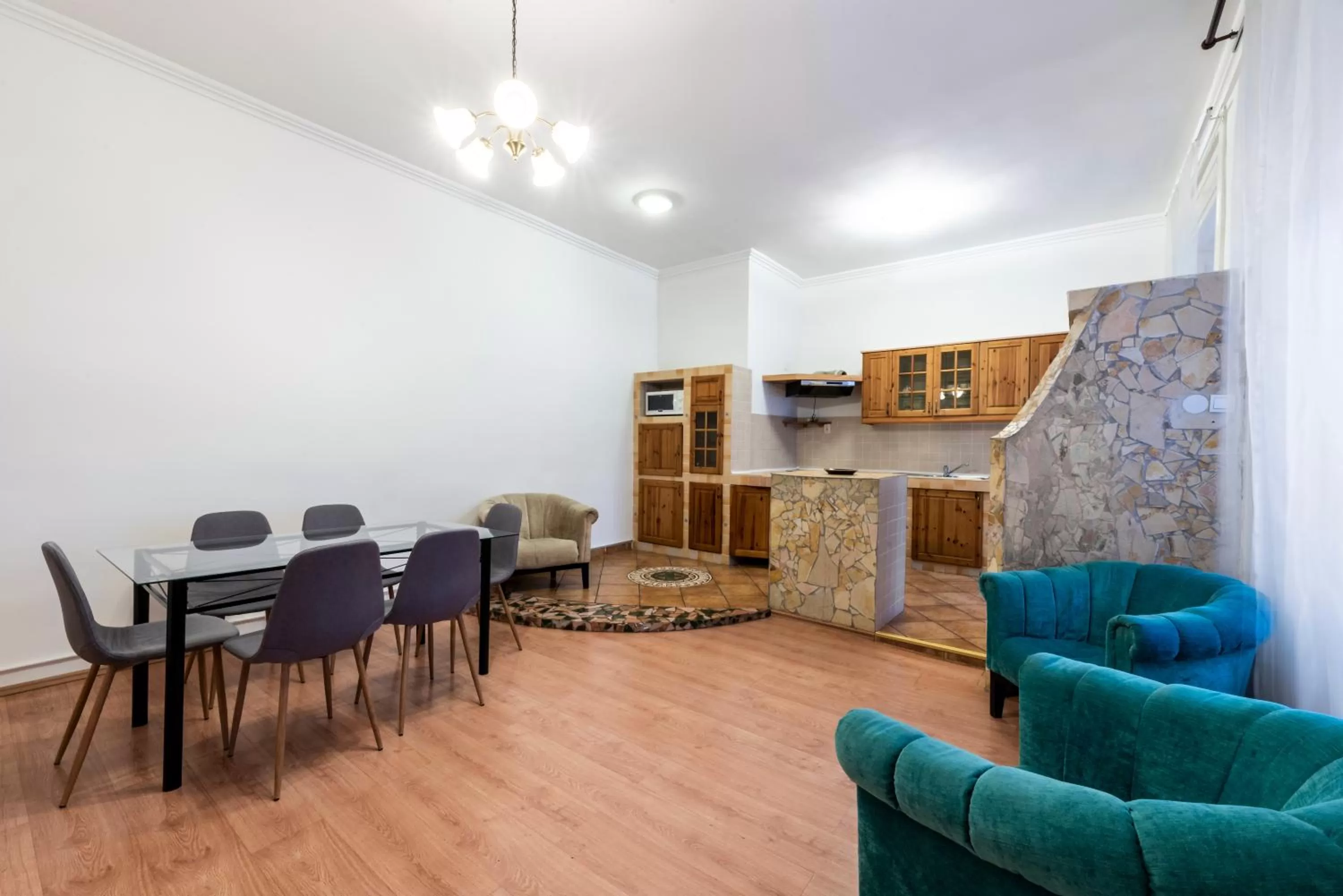 kitchen in Baross City Hotel - Budapest