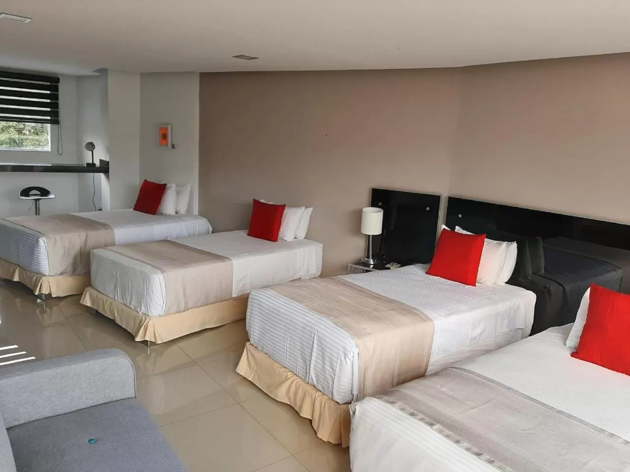 Photo of the whole room, Bed in Hotel Blue 66