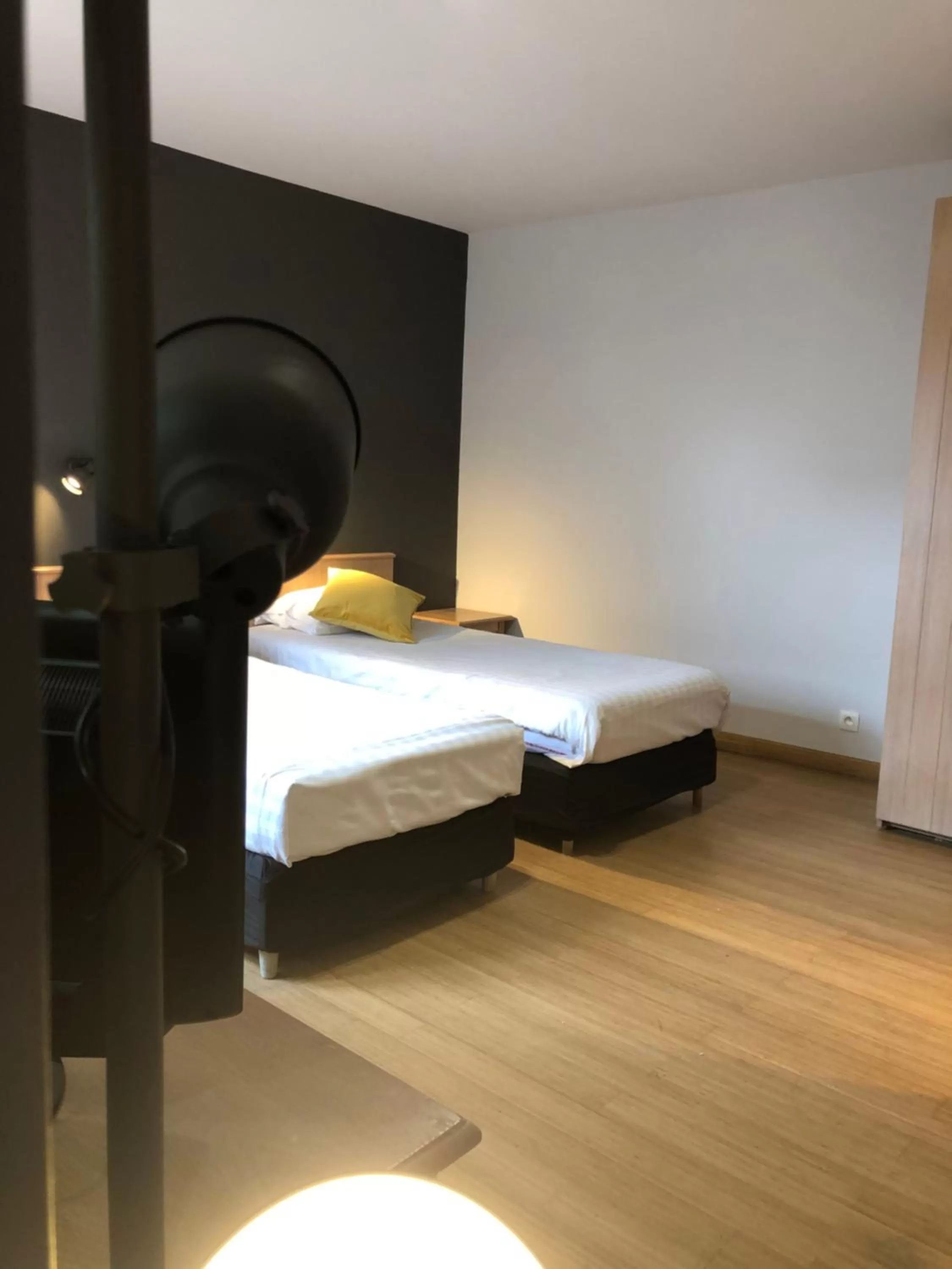 Bed in Hotel Le Cygne d'Argent