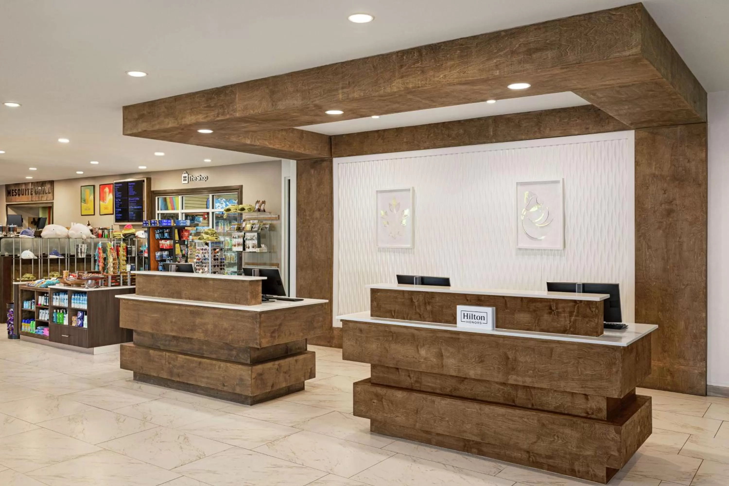 Lobby or reception in Hilton Garden Inn South Padre Island Beachfront