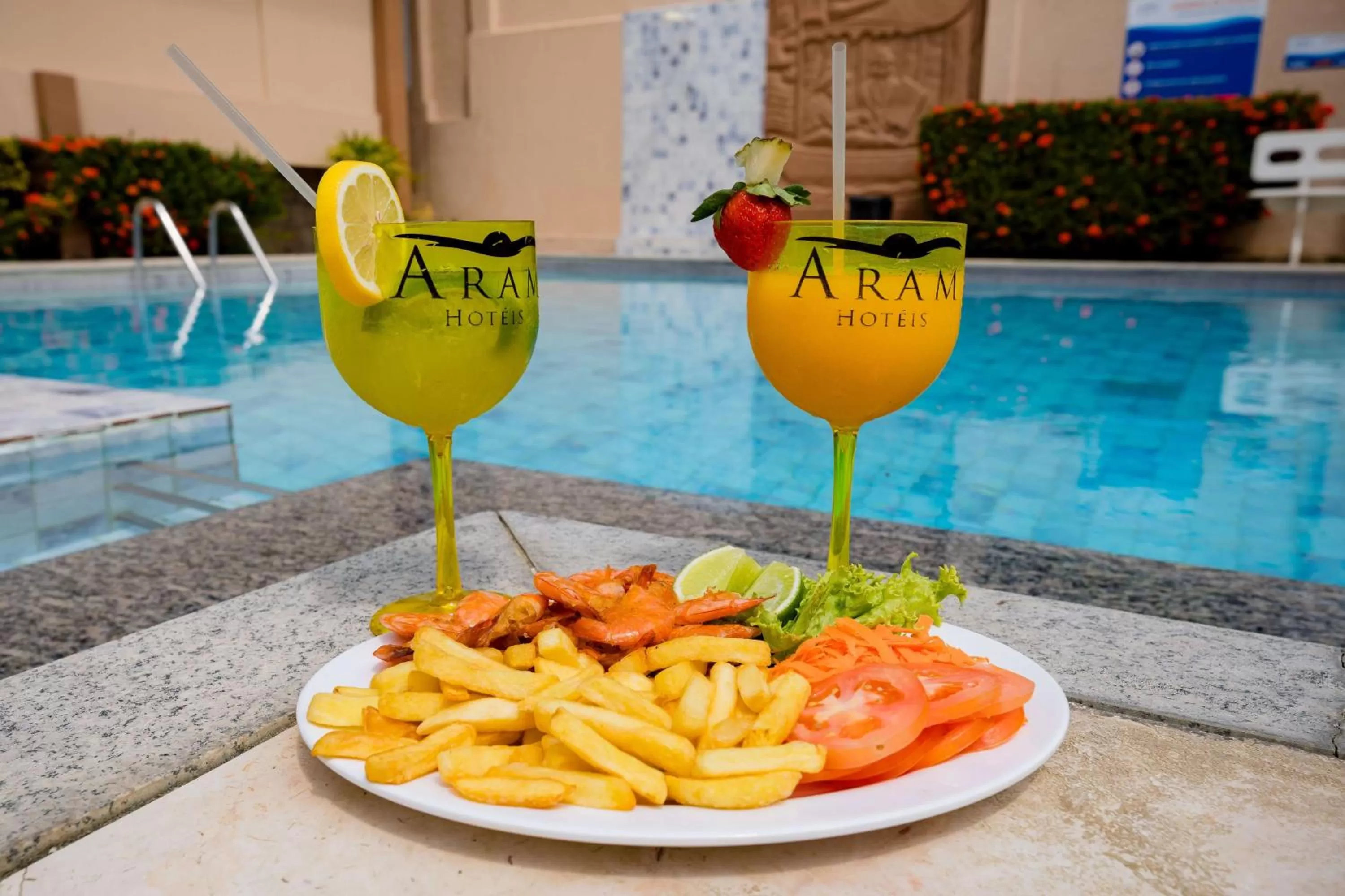 Food and drinks in El Aram Ponta Negra