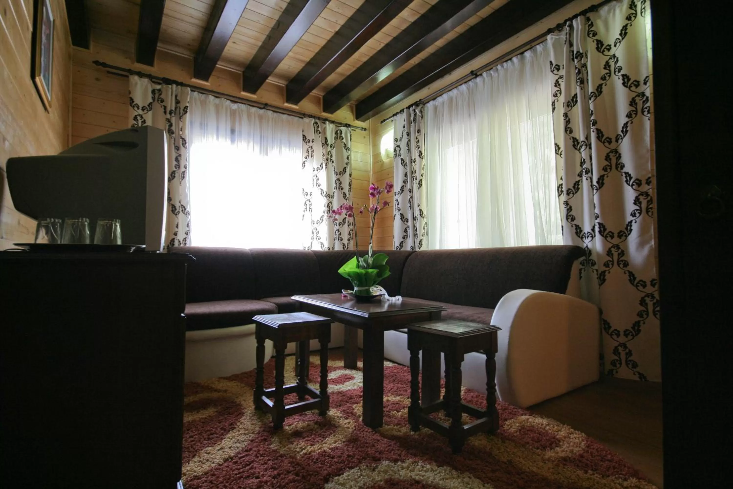 Living room, Seating Area in Complex Turistic Le Baron