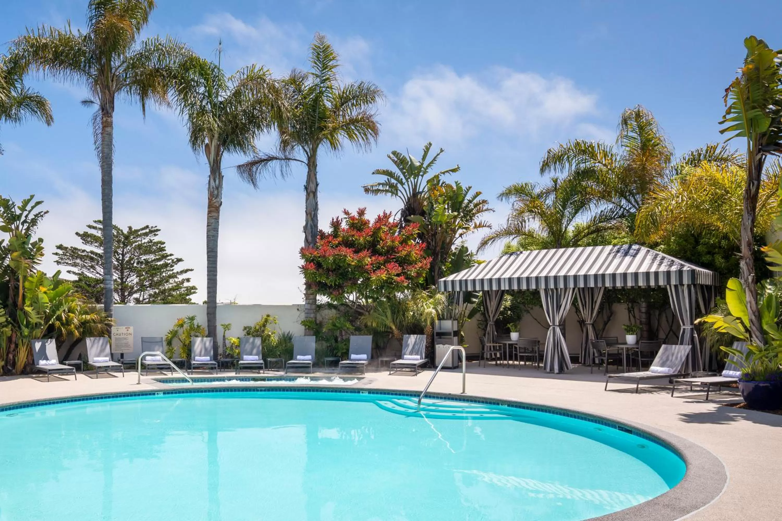 Swimming pool in Portola Hotel & Spa