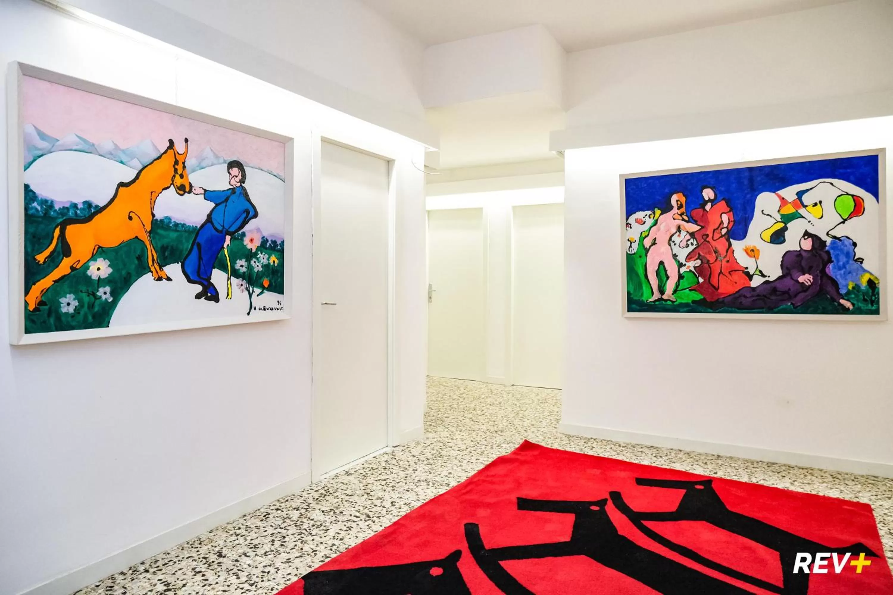 Decorative detail in Lia Art Hotel