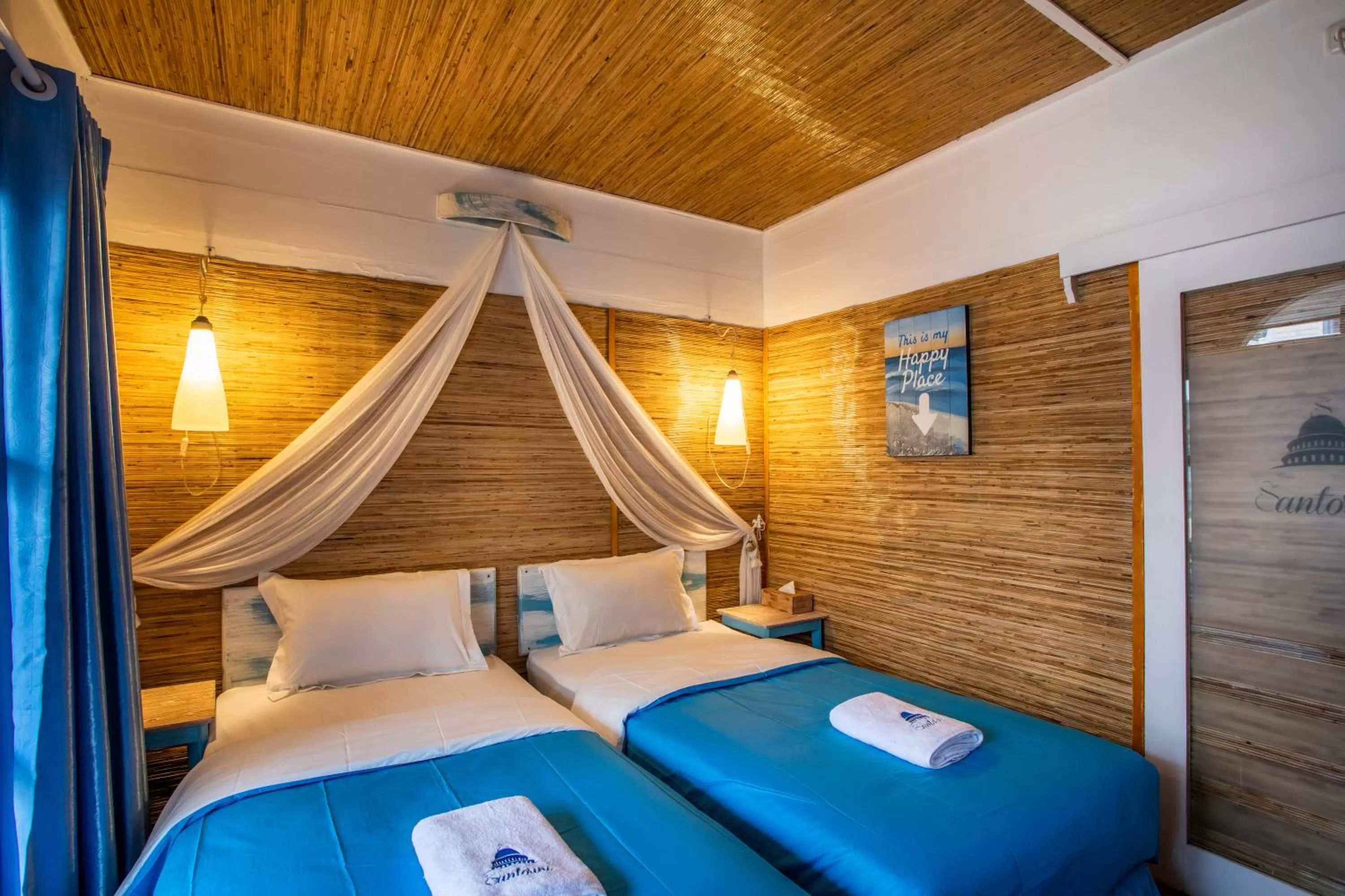 Bedroom, Bed in Santorini Beach Resort