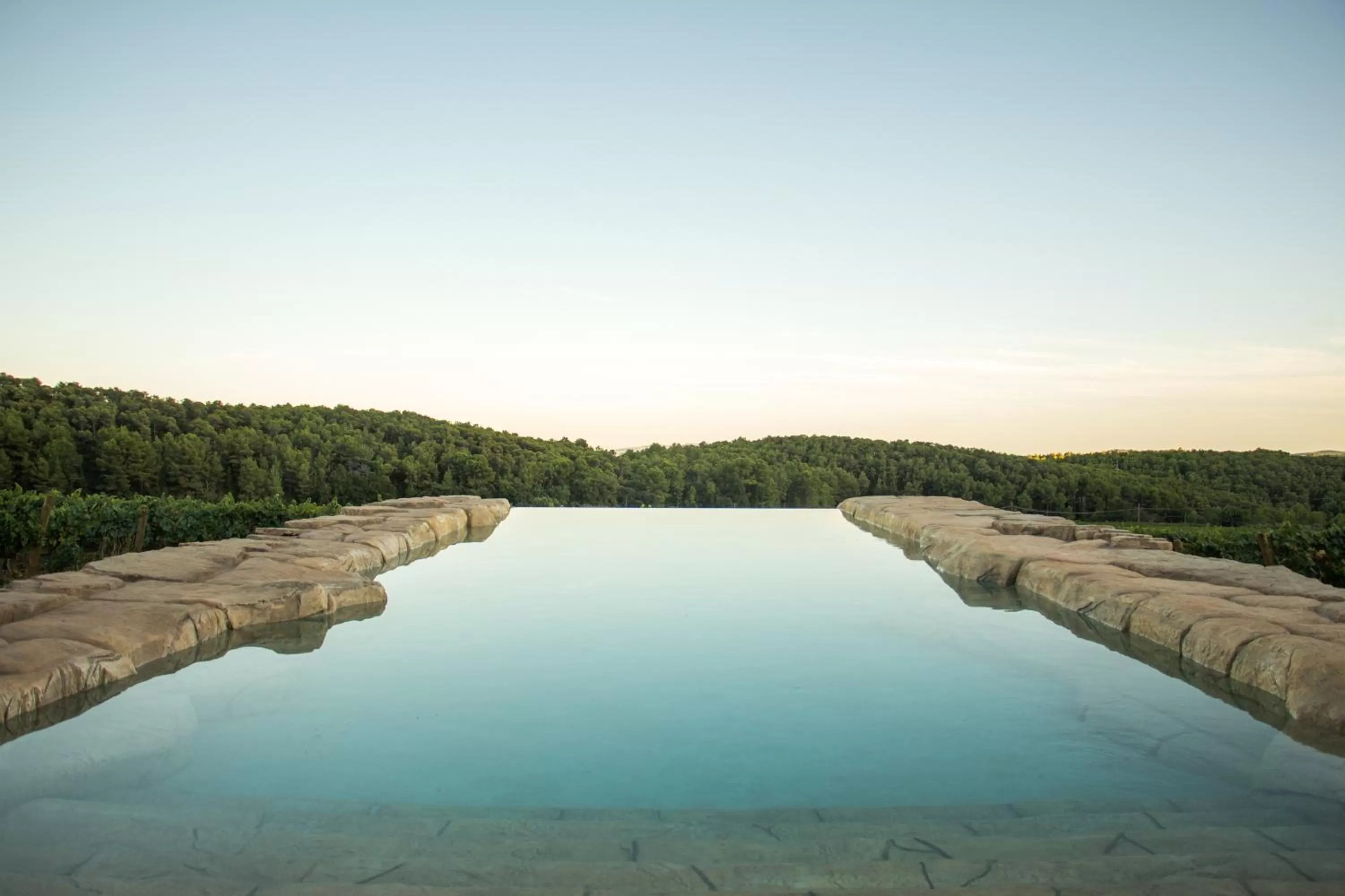 Swimming pool in Hotel Montrubí 1771 - Slow Winery Hotel - Adults only