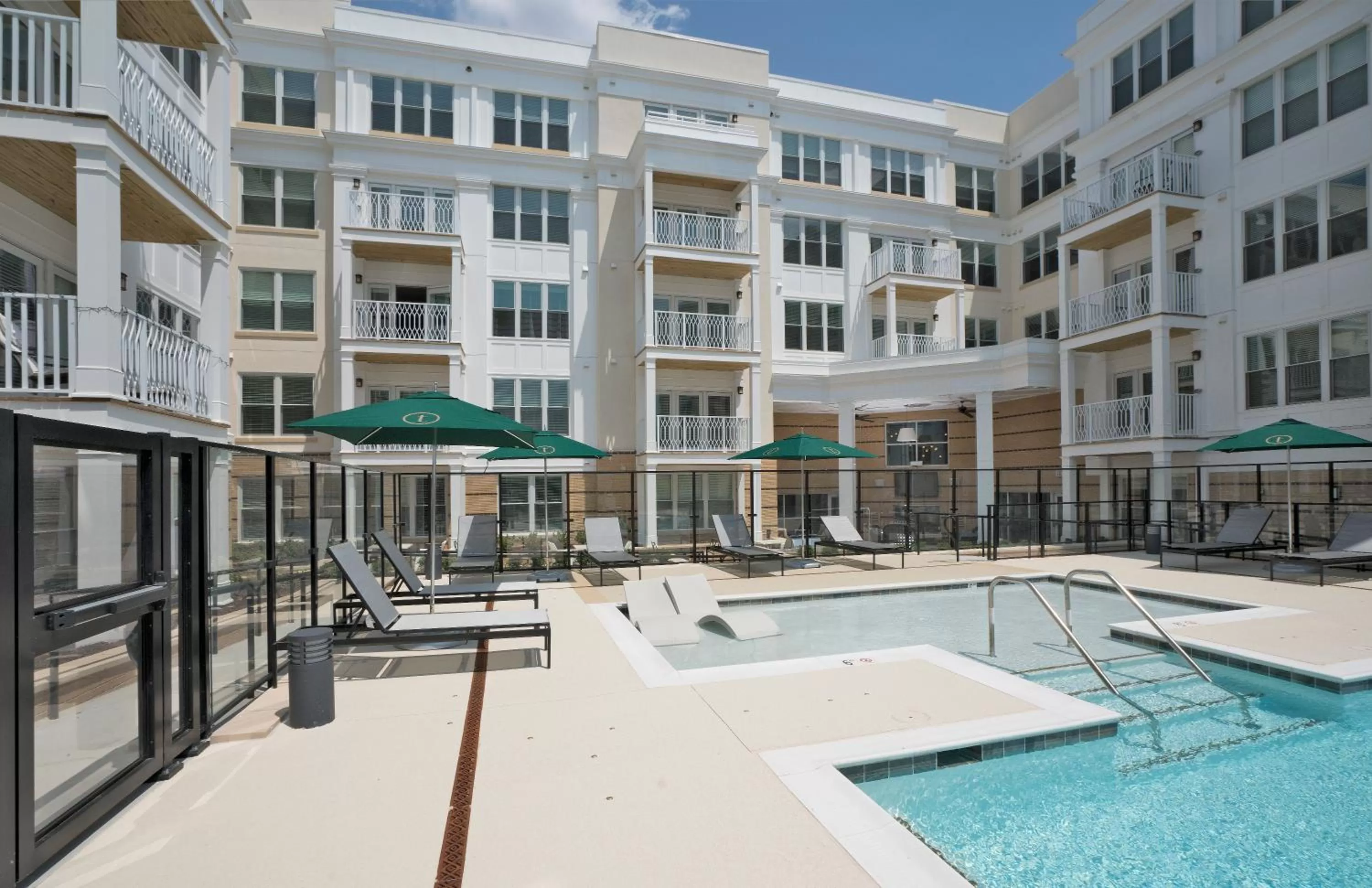 Patio, Swimming Pool in Mint House Alexandria - Old Town